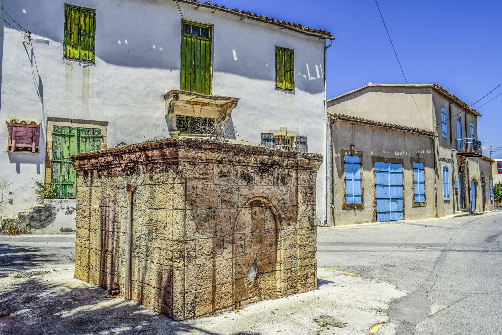 Nikon D3300 sample photo. Cyprus, athienou, water basin photography