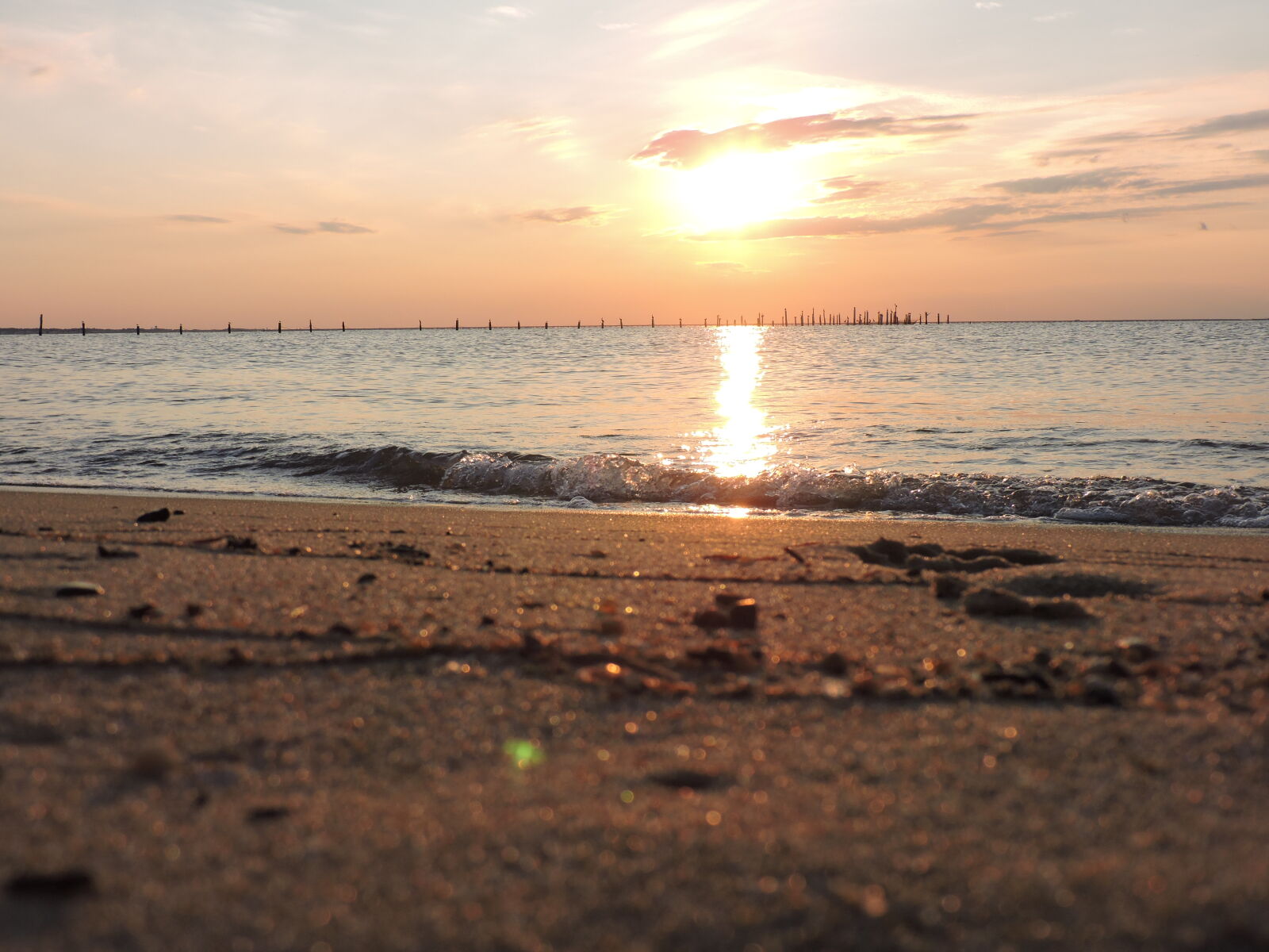 Nikon Coolpix P530 sample photo. Bay, beach, clouds, dawn photography