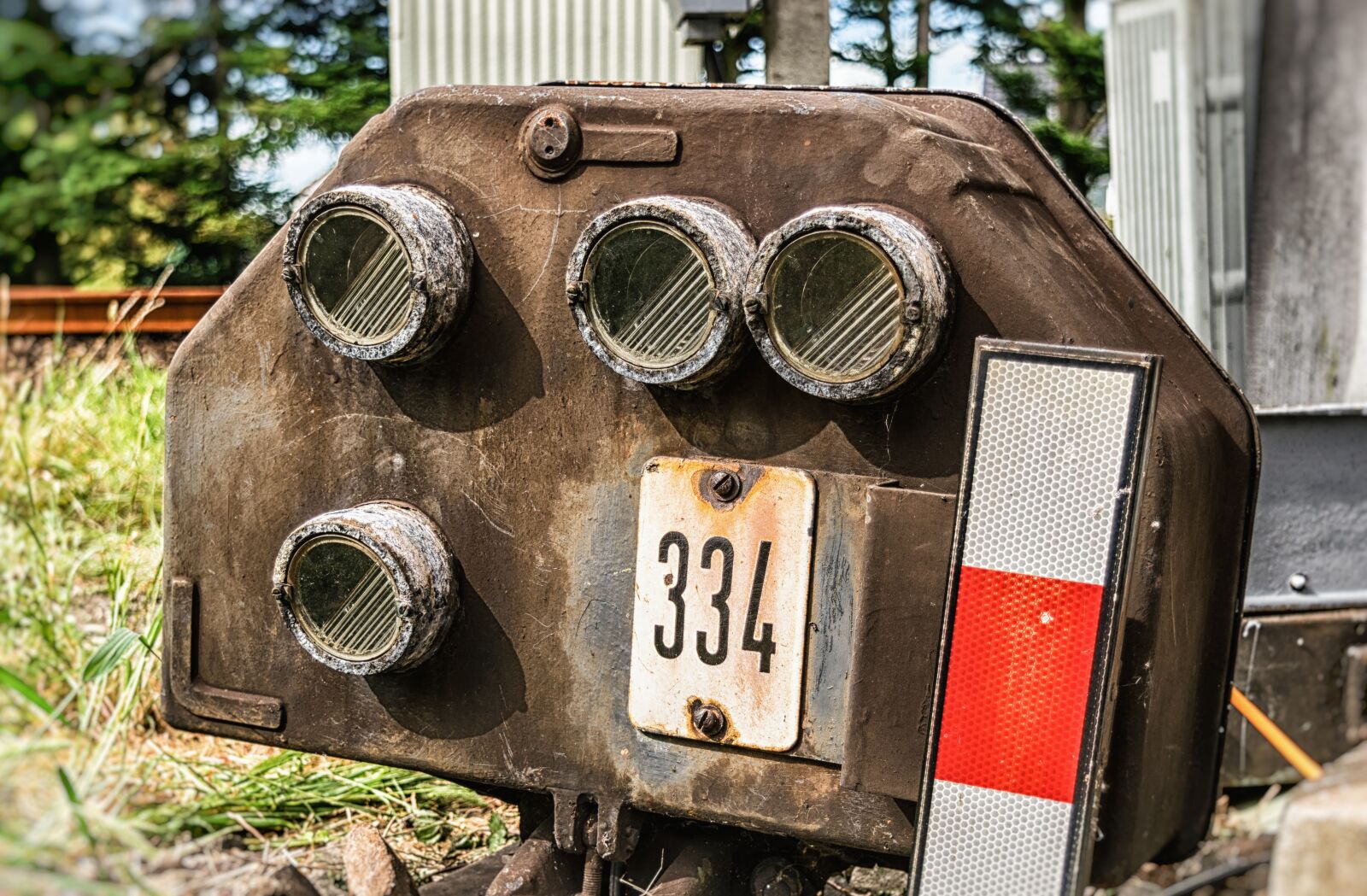 Nikon D3300 sample photo. Signal, railway, shunting signal photography