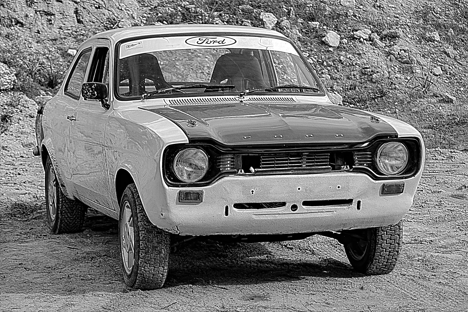 Nikon D3300 sample photo. Ford escort mk1, vehicle photography