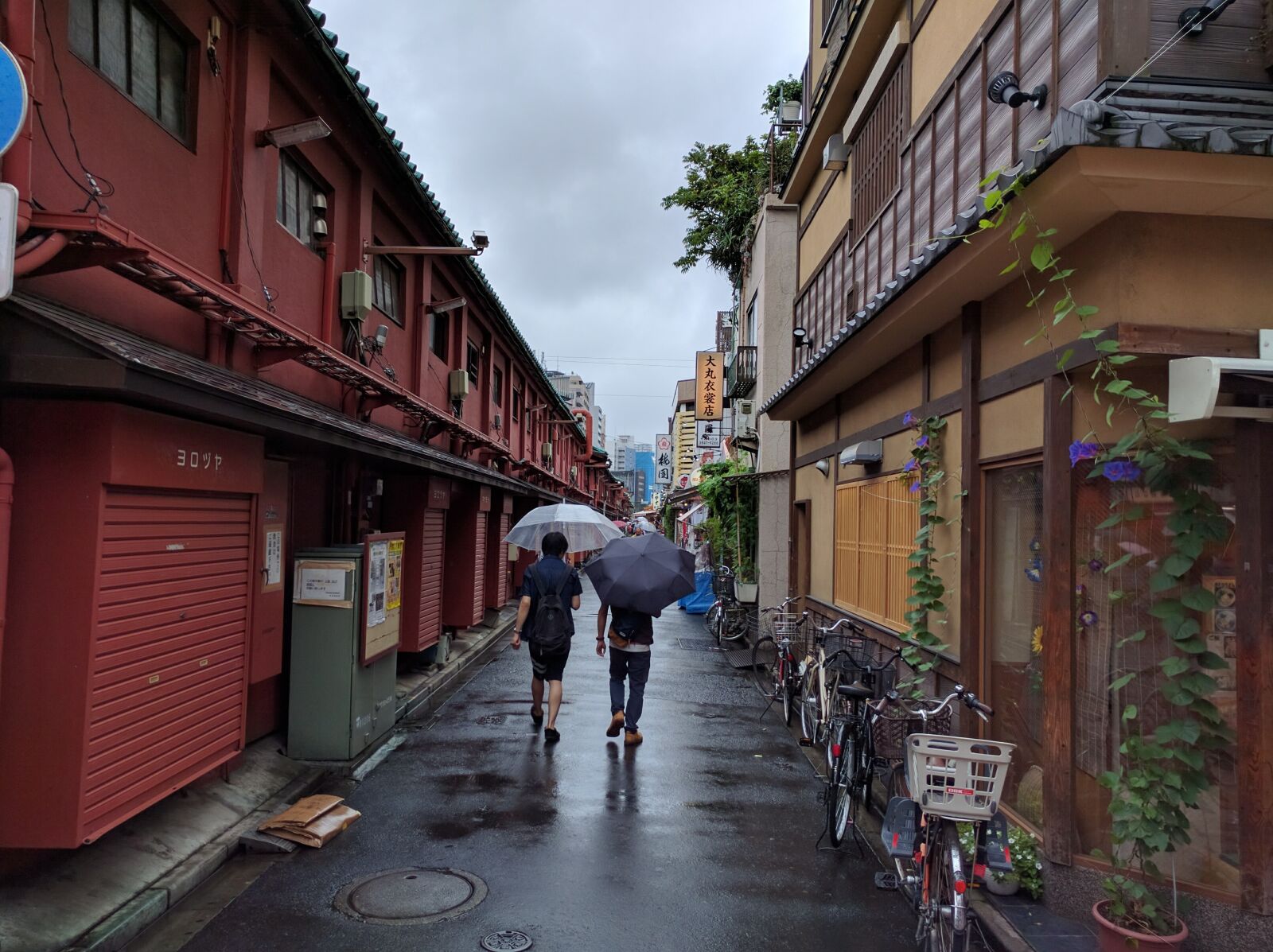 Google Nexus 6P sample photo. Rainy day, rain, umbrella photography