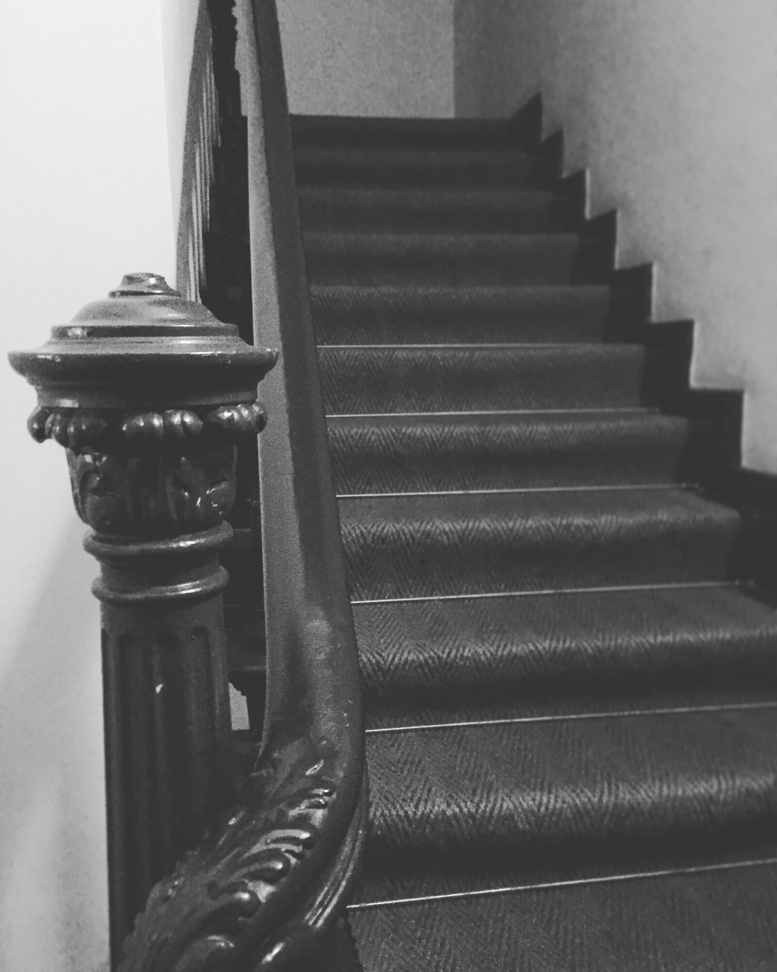 Apple iPhone 6 sample photo. Blackwhite, stairs photography
