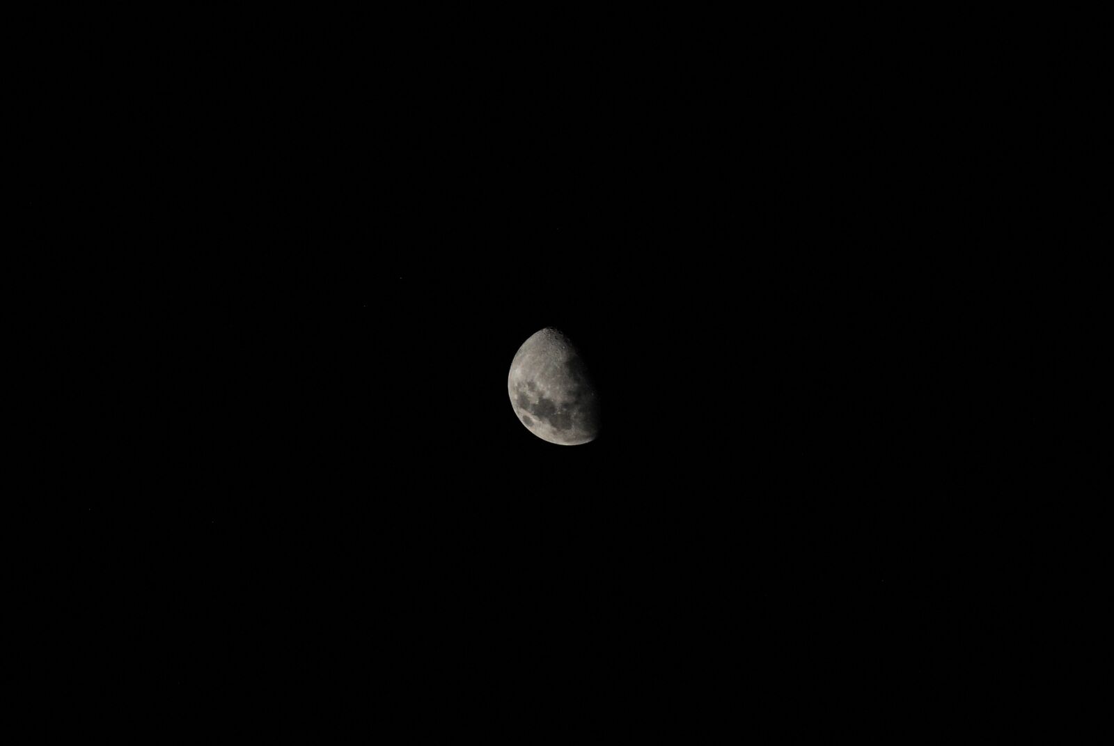 Nikon D200 sample photo. Earth hour, moon, moonlight photography