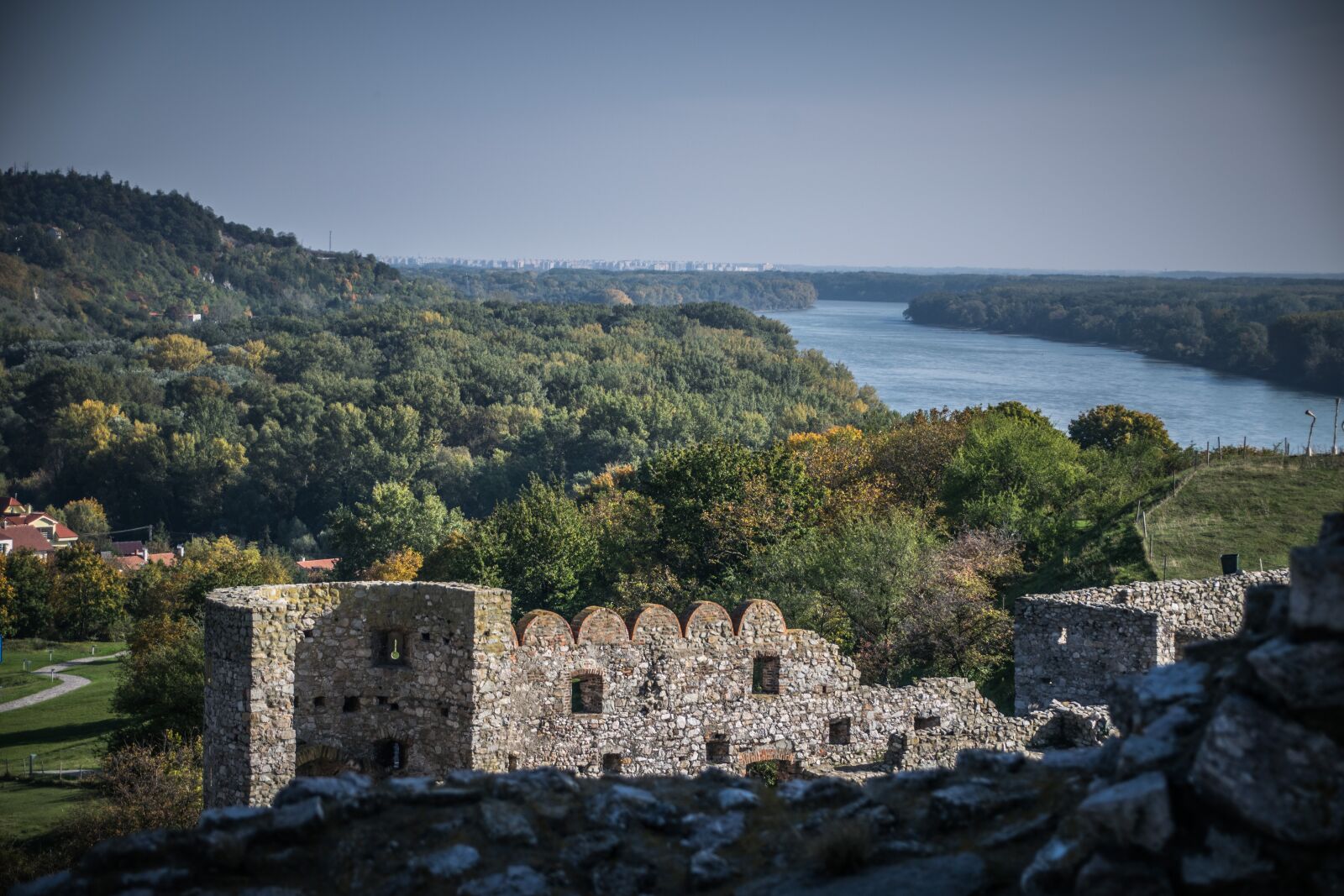 Nikon D5300 sample photo. River, confluence, castle photography