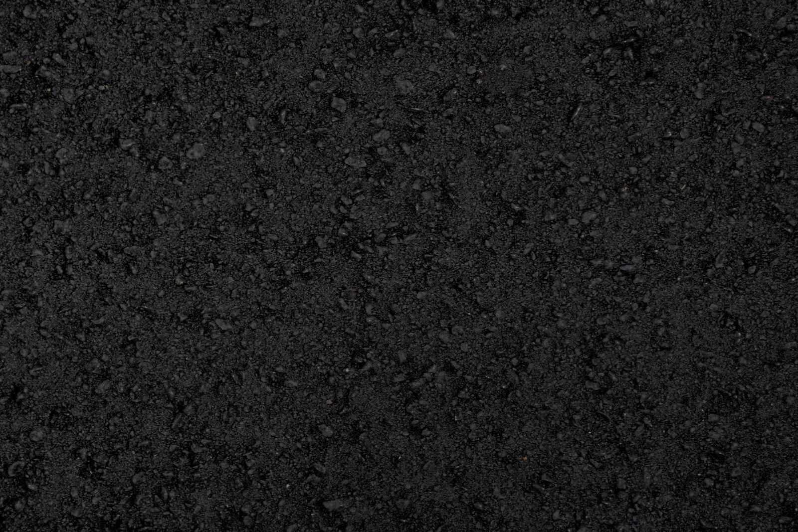 f/3.5-5.6 IS sample photo. Fresh asphalt, black road photography