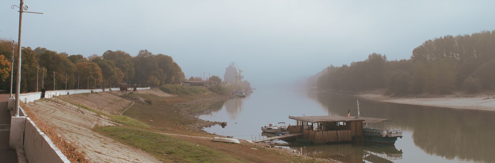 Nikon D5500 sample photo. River, fog, mist photography