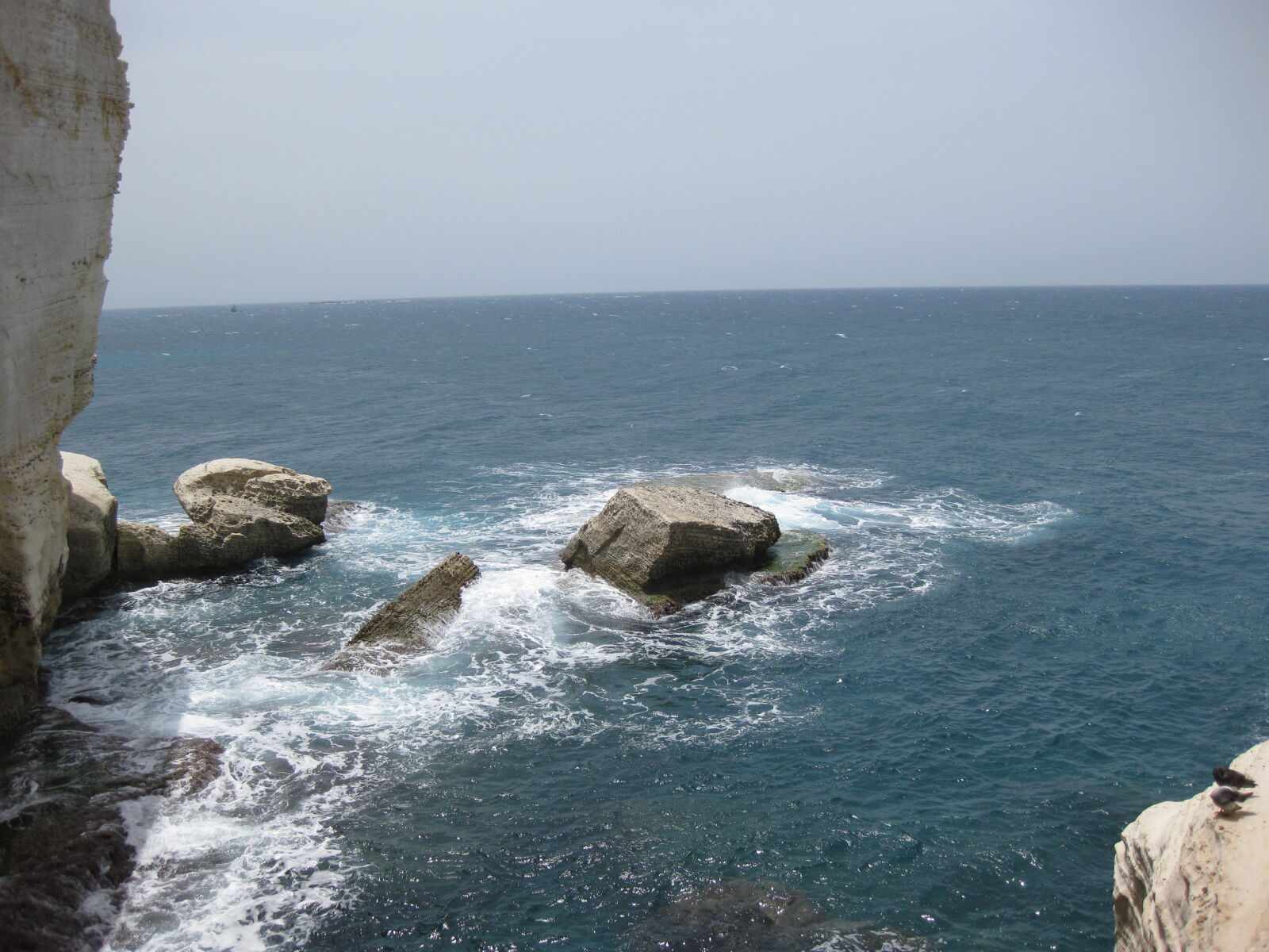 Canon PowerShot SD770 IS (Digital IXUS 85 IS / IXY Digital 25 IS) sample photo. Chalk, cliffs, coastline, israel photography