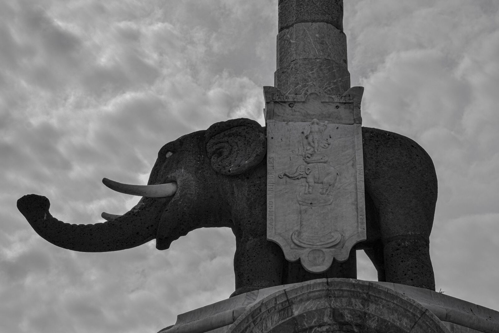 Nikon D5300 sample photo. Statue, elephant, catania photography