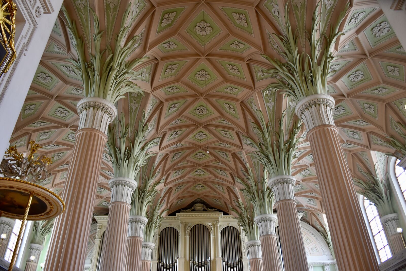 Nikon D5600 sample photo. Nikolaikirch, leipzig, vault photography