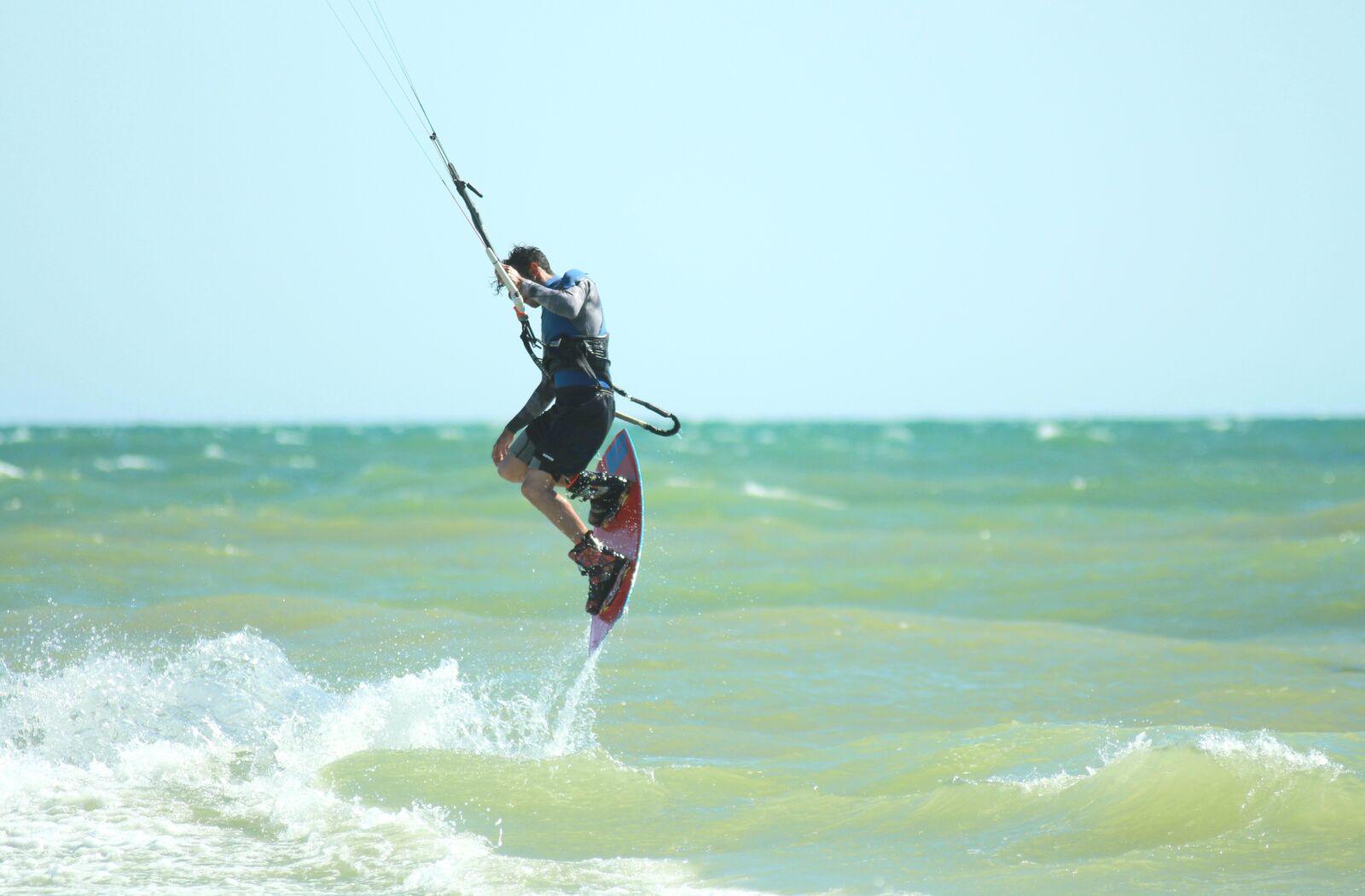 Canon EOS 700D (EOS Rebel T5i / EOS Kiss X7i) sample photo. Sport, kite surf, jump photography