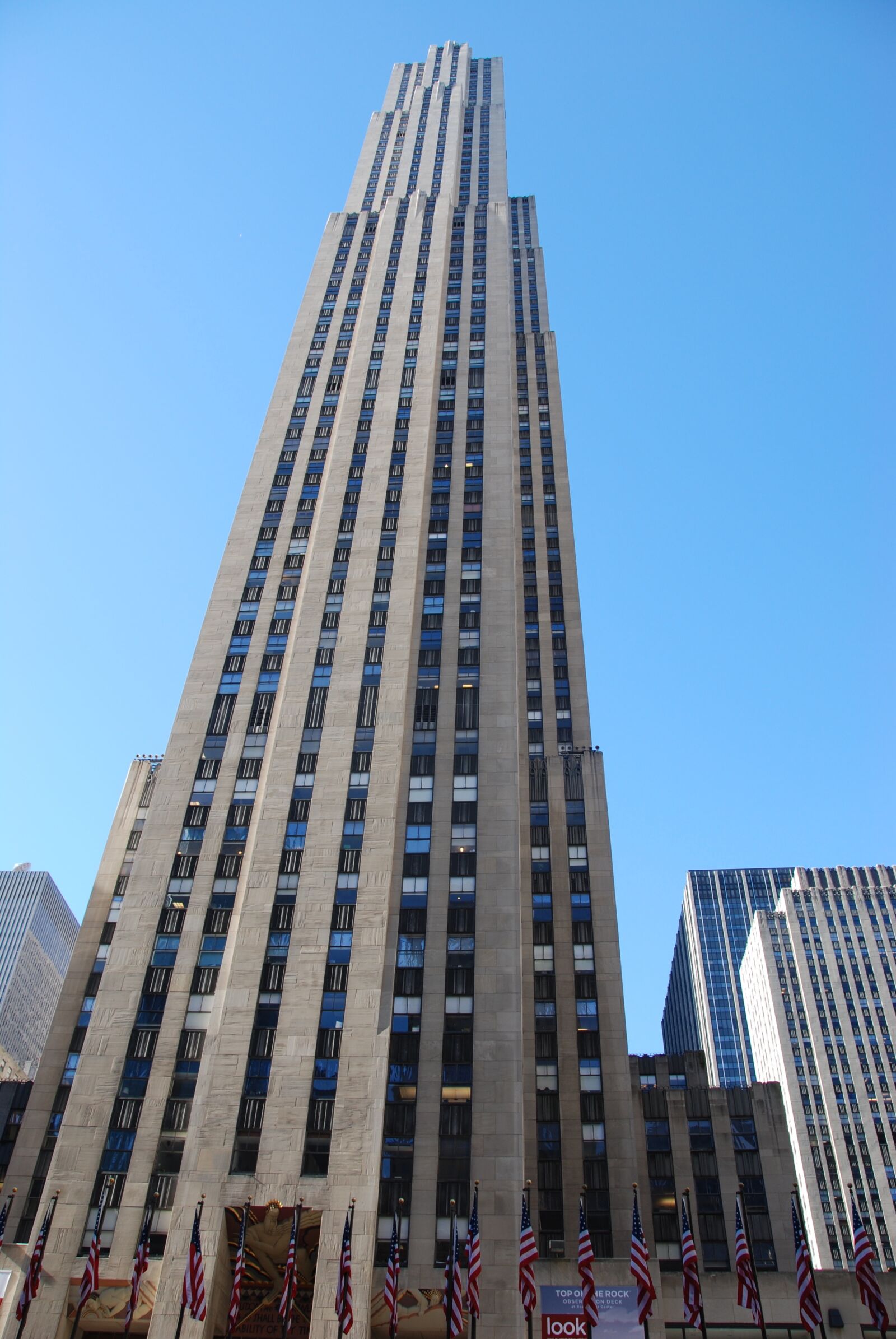 Nikon D80 sample photo. Skyscraper, rockefeller, new york photography