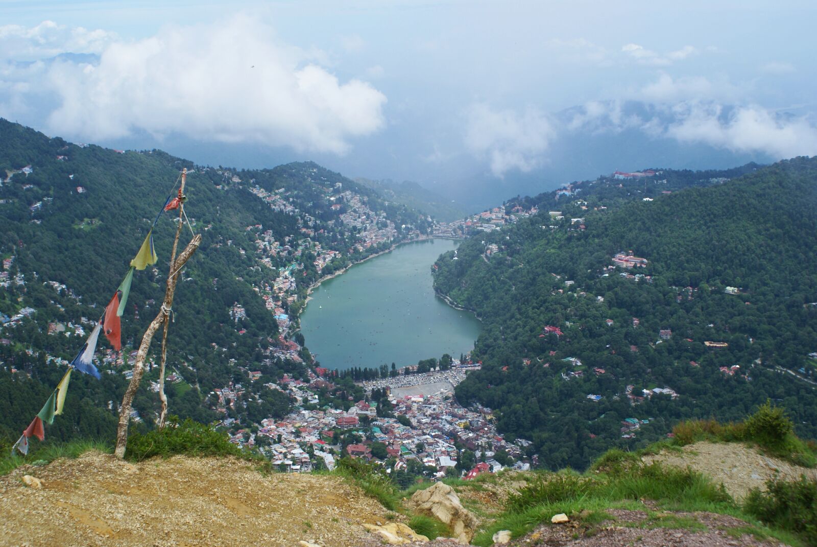Sony Alpha DSLR-A100 sample photo. Nature, lake, mountains photography