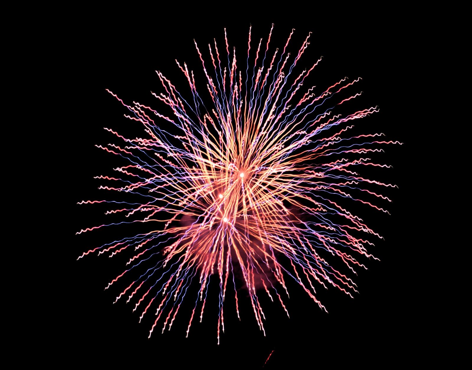 Nikon D7100 sample photo. Fireworks, sky, the eruption photography