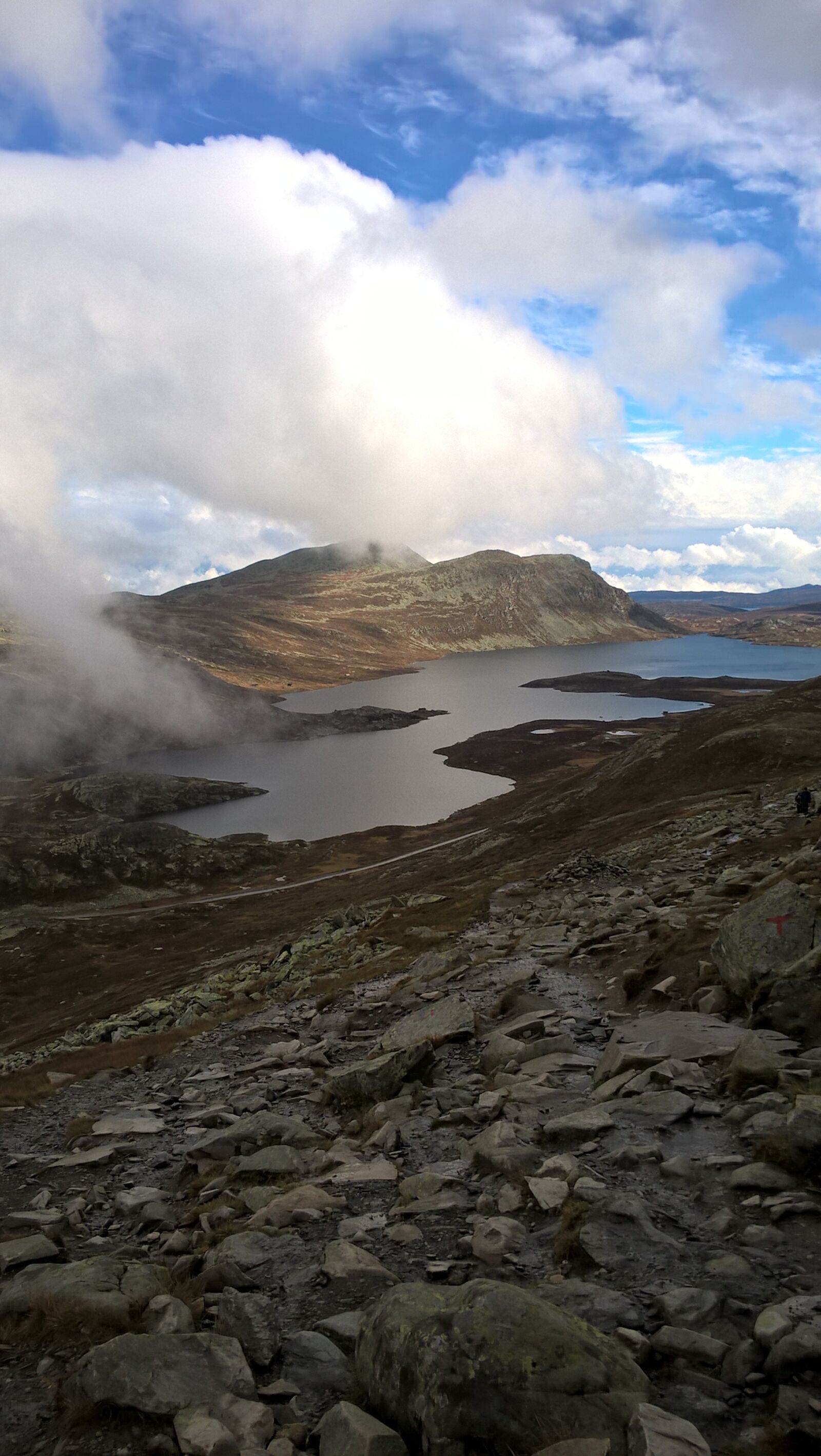 Microsoft Lumia 640 LTE sample photo. Mountains, clouds, norway photography