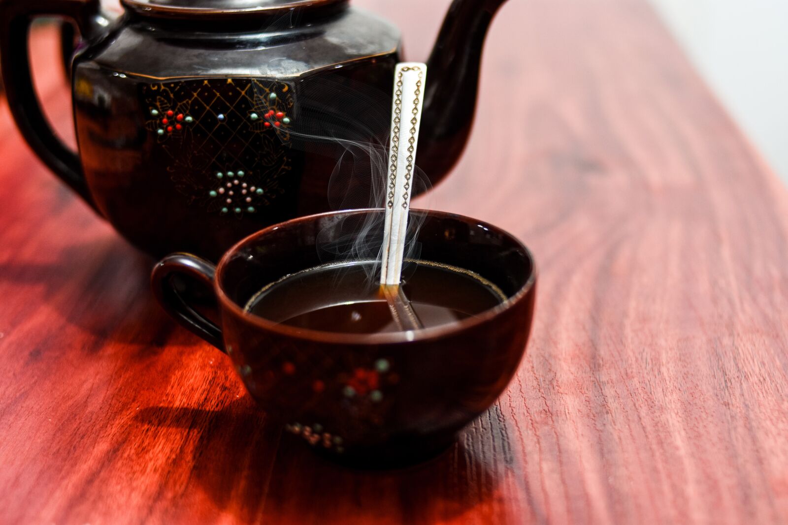 Nikon D3400 sample photo. Cup, tea, drink photography