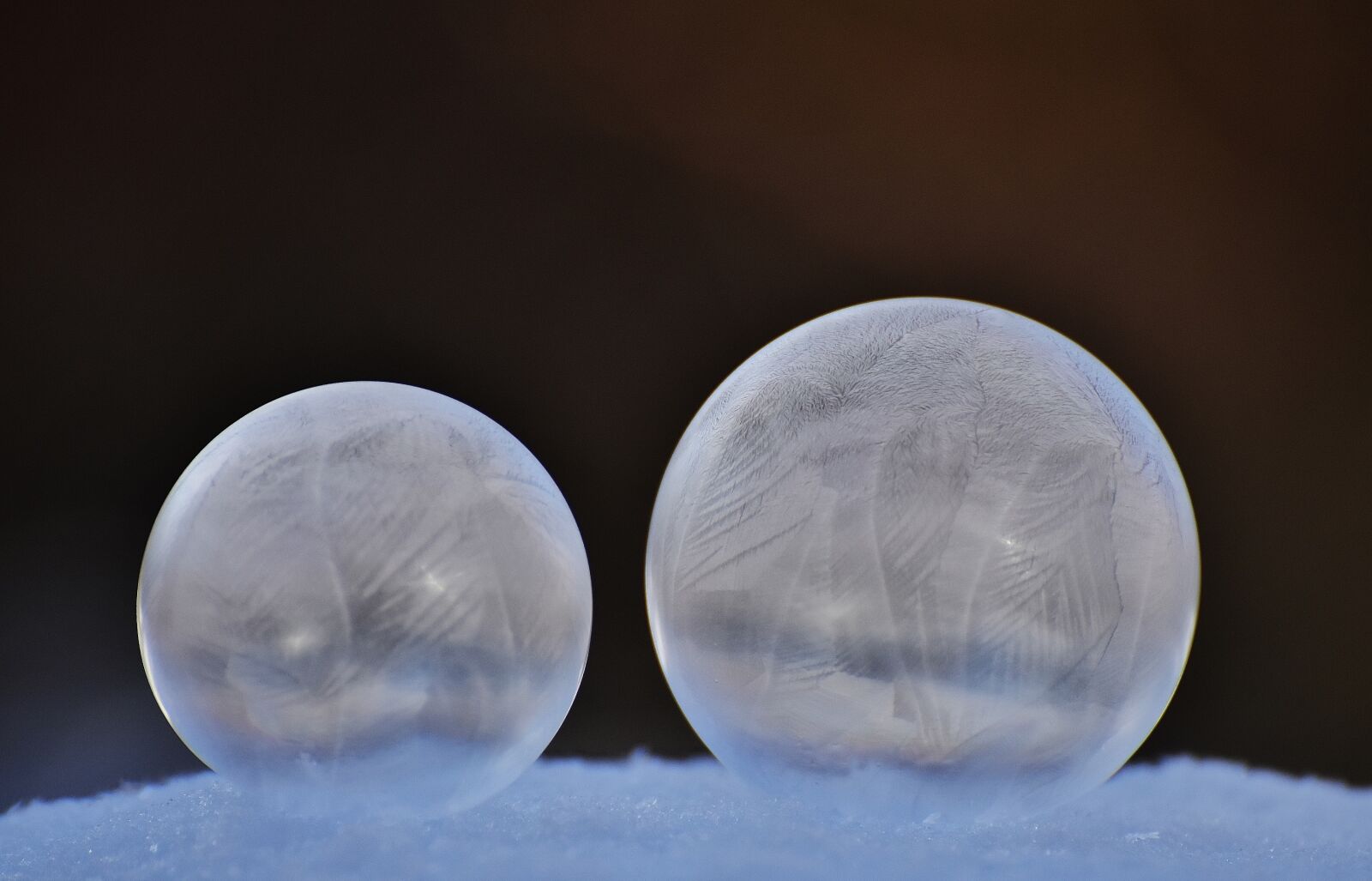 Nikon D7200 sample photo. Soap bubbles, balls, frozen photography