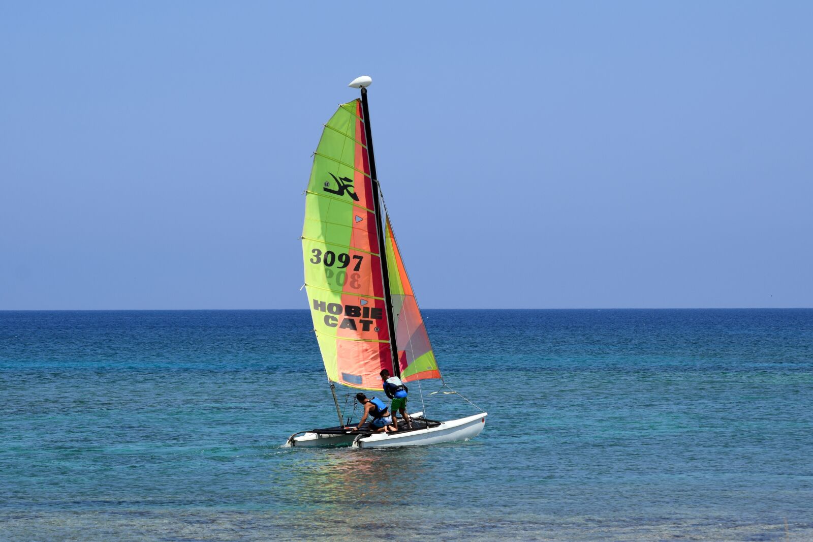 Nikon D3300 sample photo. Catamaran, boat, sailing photography
