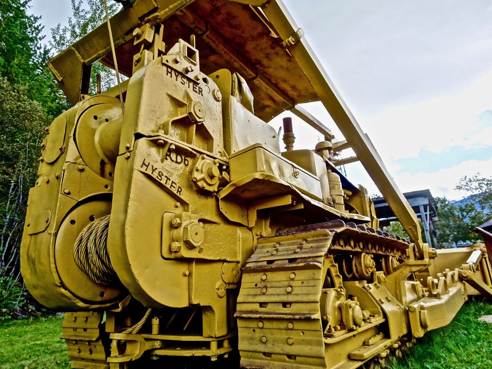 Sony Cyber-shot DSC-HX90V sample photo. Machinery, tractor, oldtimer photography