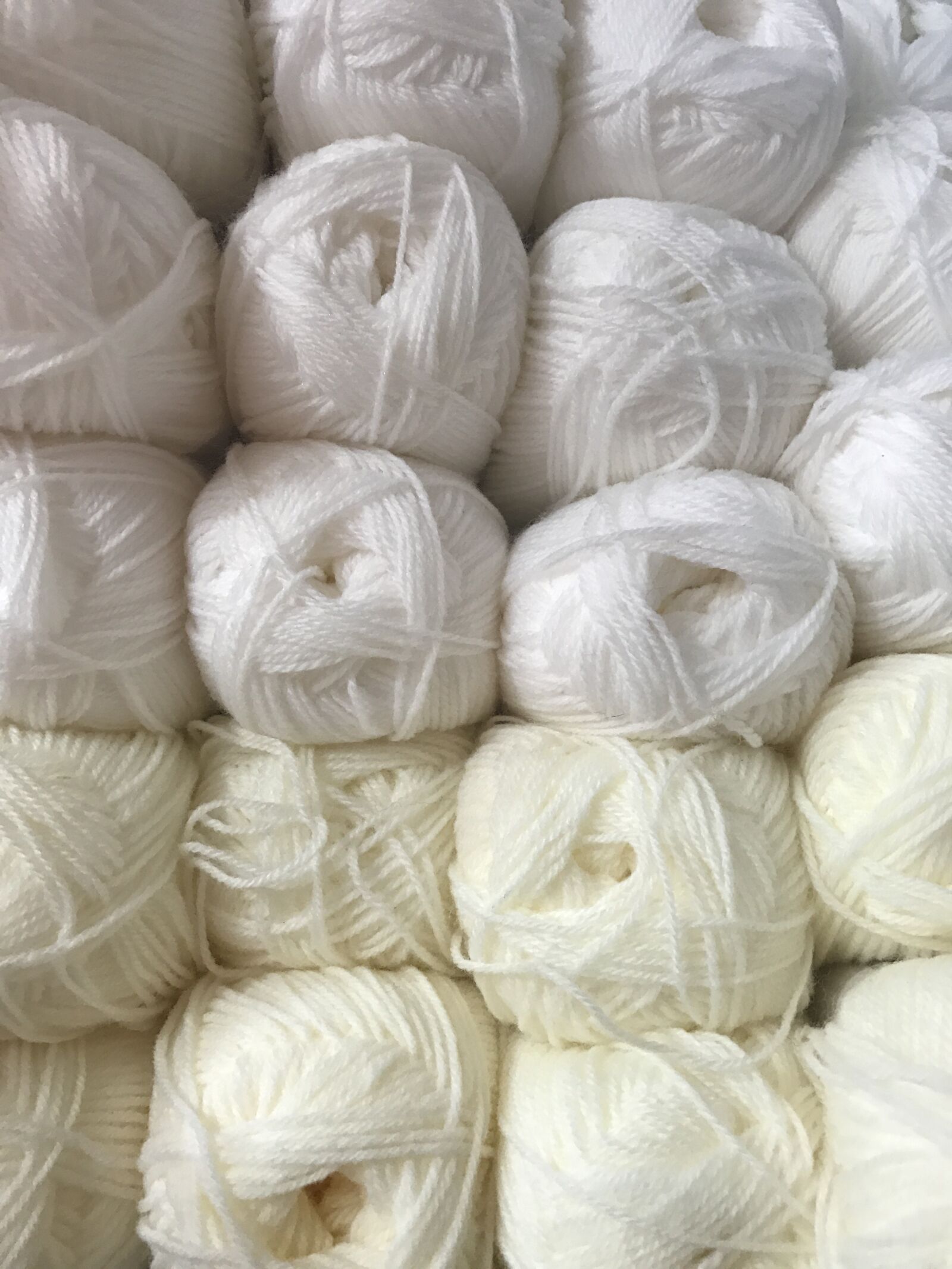 Apple iPhone 7 sample photo. Craft, crafting, knitting, white photography