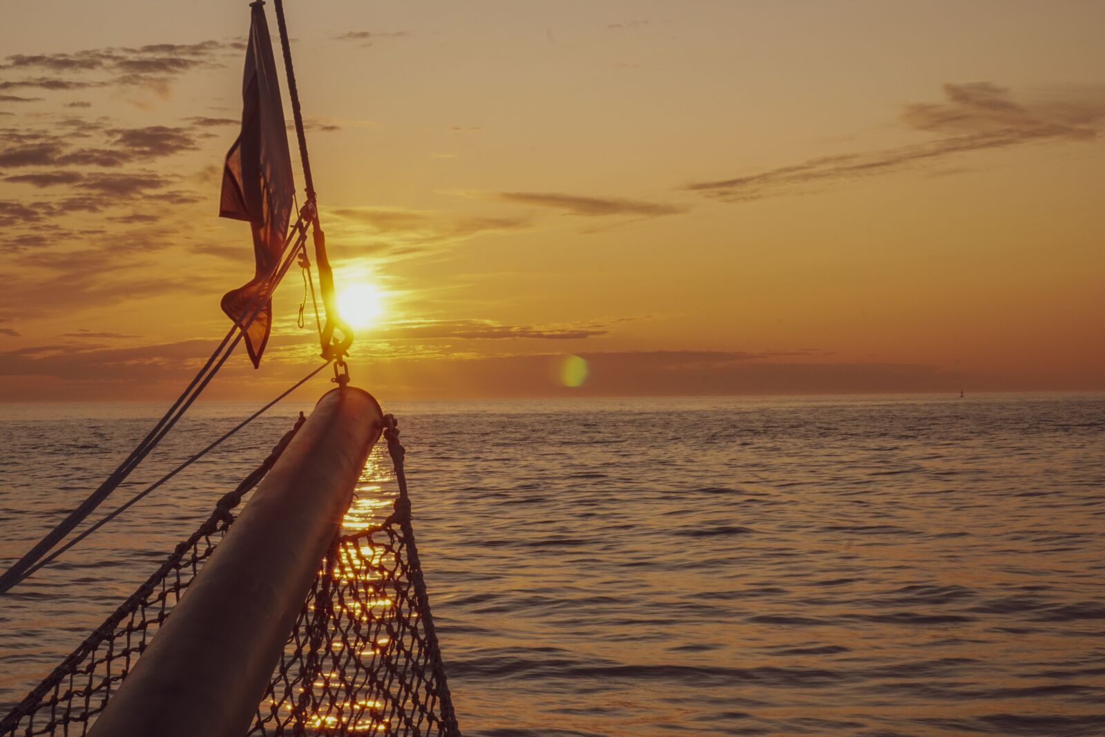Sony a6300 sample photo. Sunset, sea, ship photography