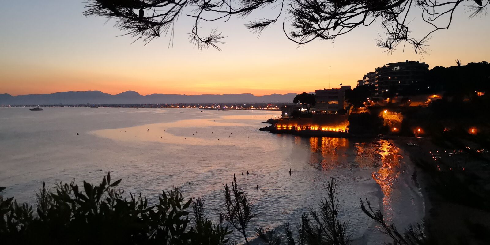HUAWEI P20 sample photo. Sunset, spain, salou photography
