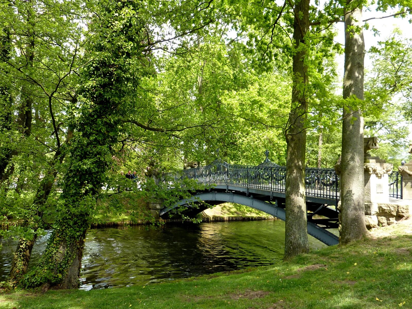 Panasonic DMC-TZ7 sample photo. Bridge, liebesinsel, lake photography