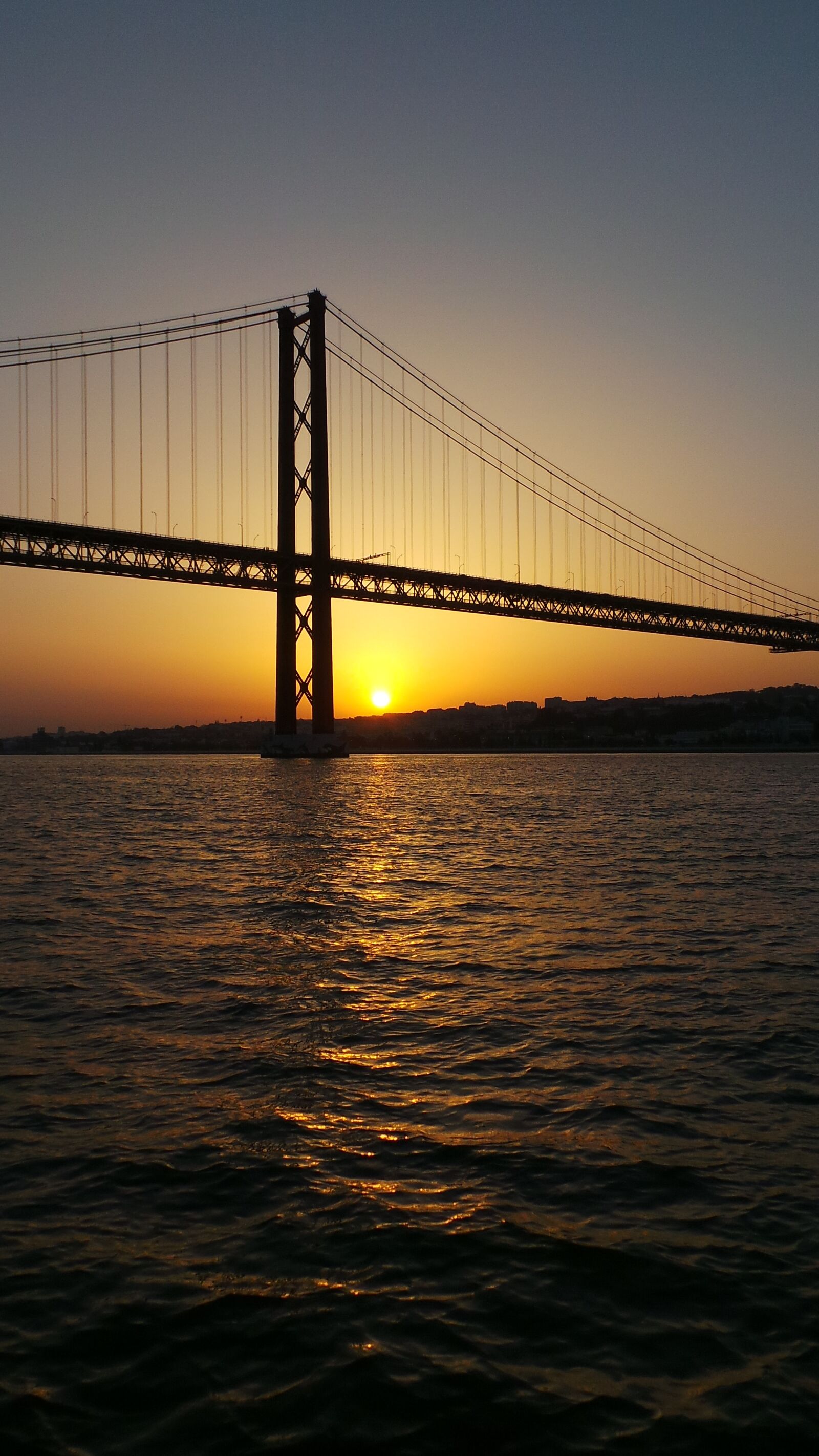 Samsung Galaxy Camera (Wi-Fi) sample photo. Bridge, sunset, river photography