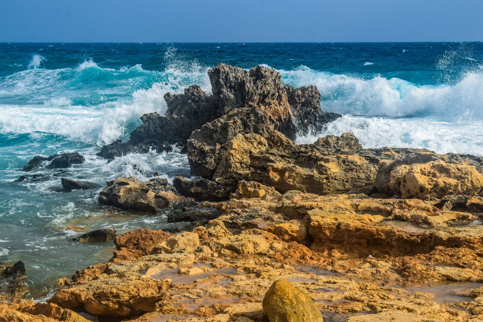 Nikon D3300 sample photo. Rocky coast, rock, sea photography