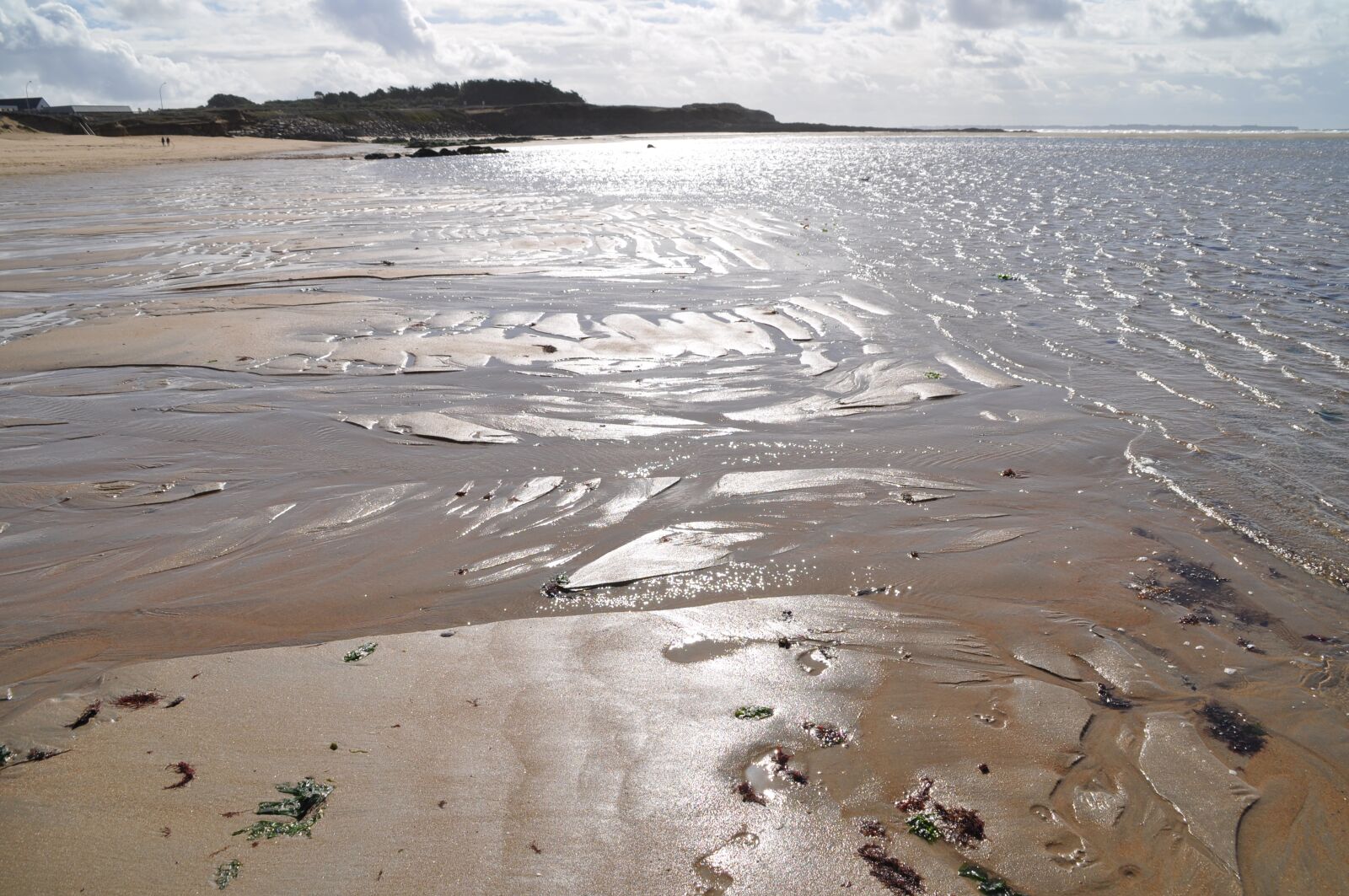 Nikon D5000 sample photo. Ebb, beach, brittany photography