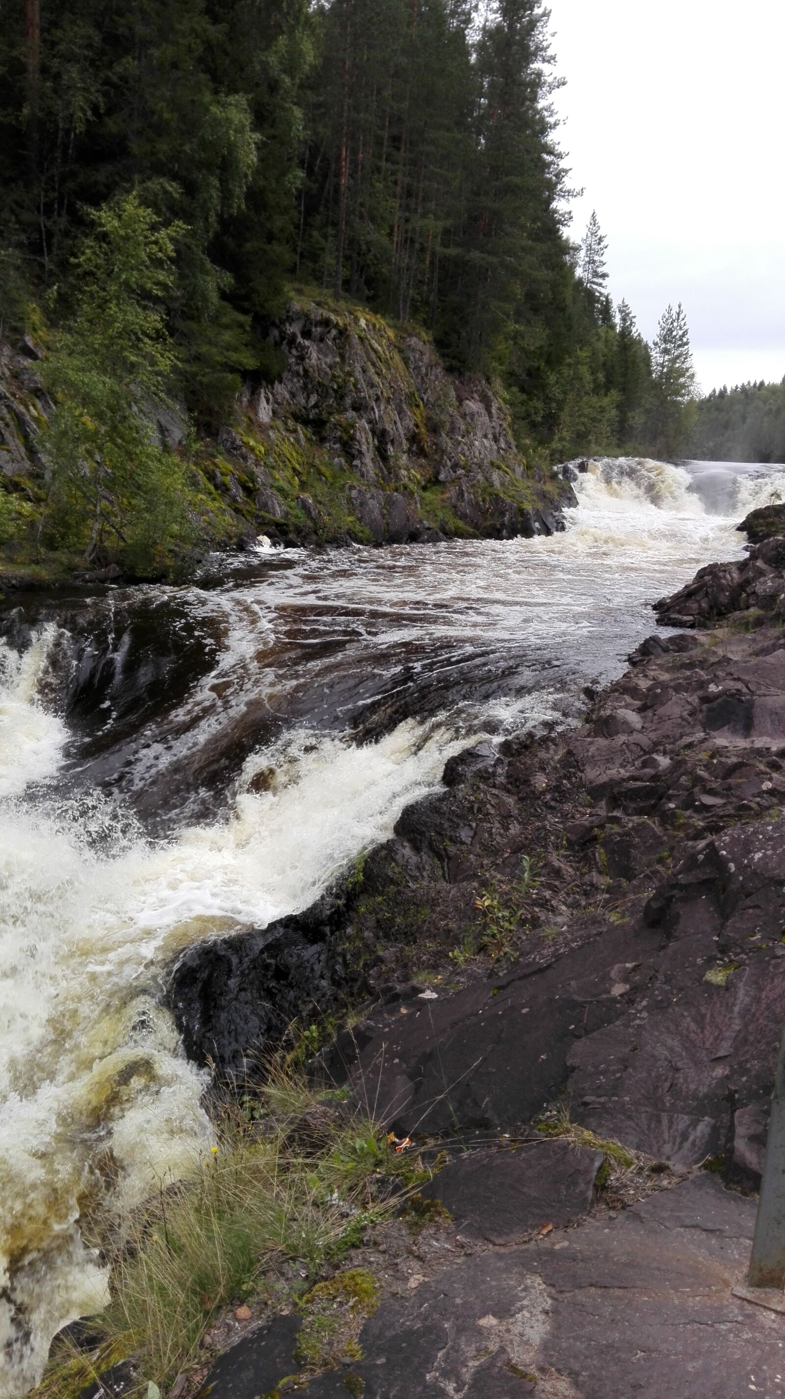 HUAWEI Che2-L11 sample photo. Karelia, waterfall, kivach photography