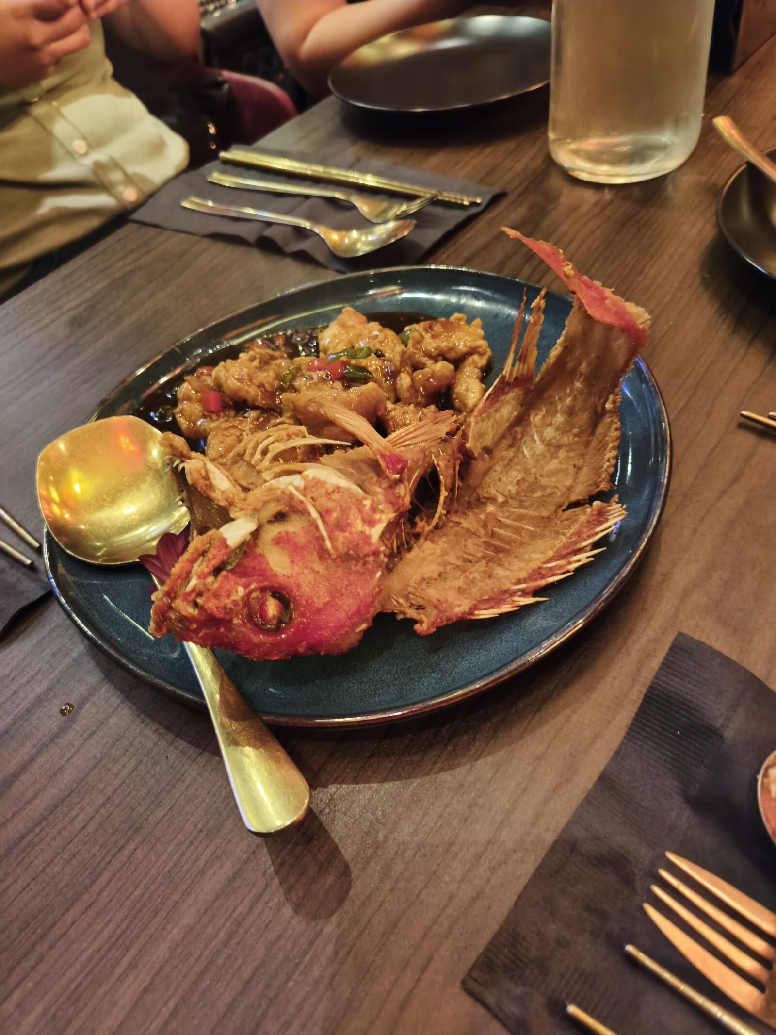 Infinix X6871 sample photo. Dinner photography