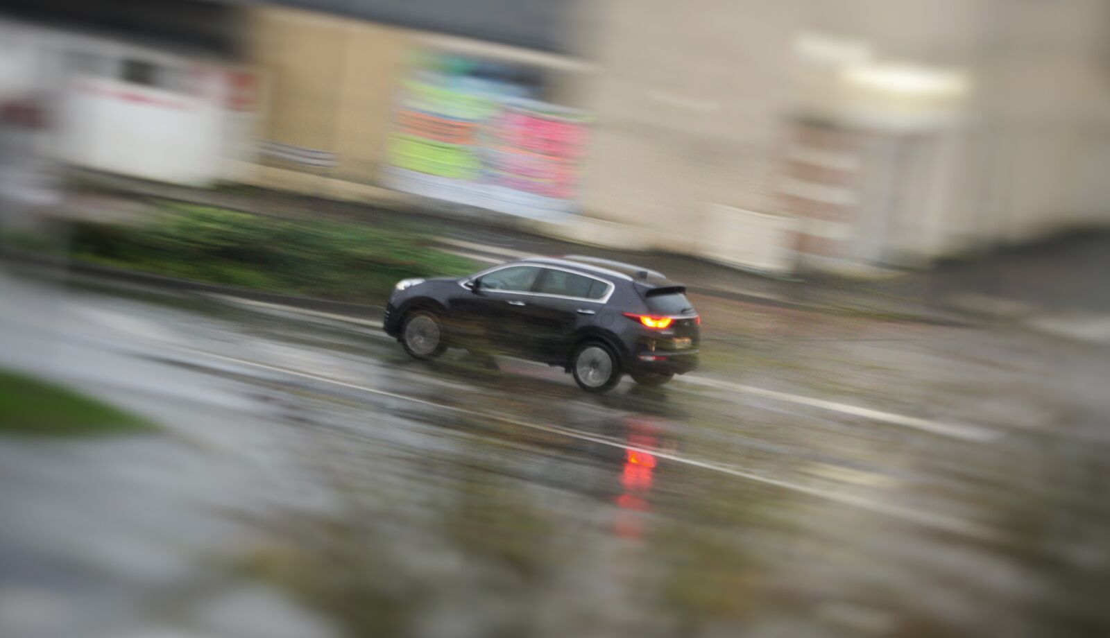 Nikon D3300 sample photo. Car, suv, speed photography