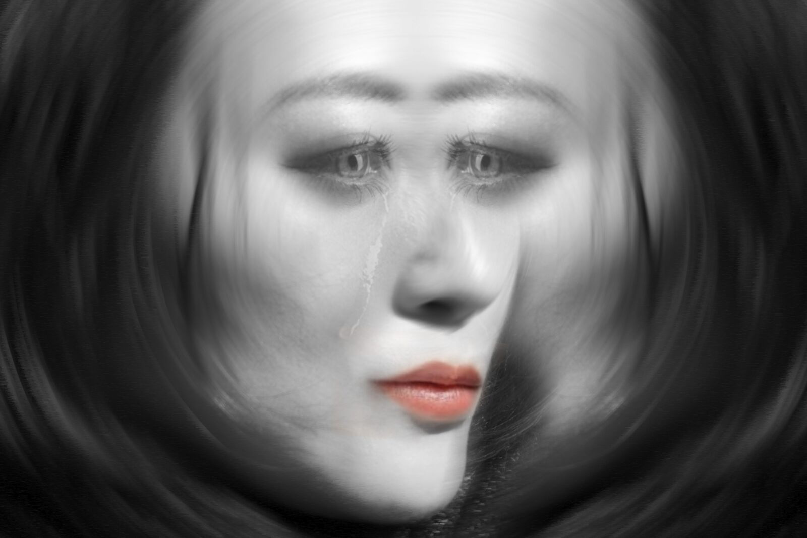 Canon EF 100mm F2.8L Macro IS USM sample photo. Woman, man, facial photography