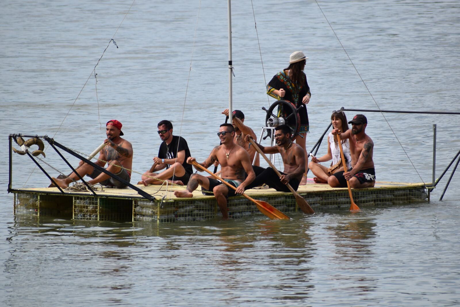 Nikon D5600 sample photo. Crazy boat, fun, river photography