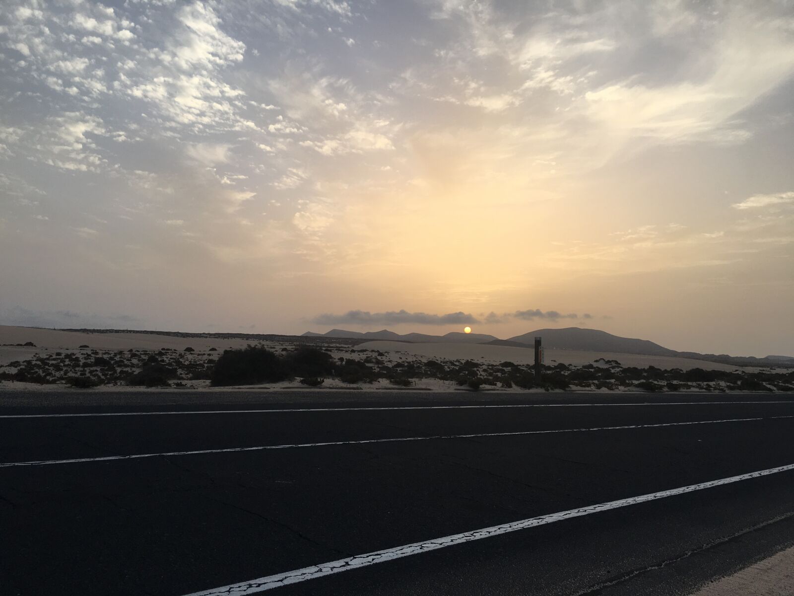 Apple iPhone 6s sample photo. Sunset, fuerteventura, corralejo photography
