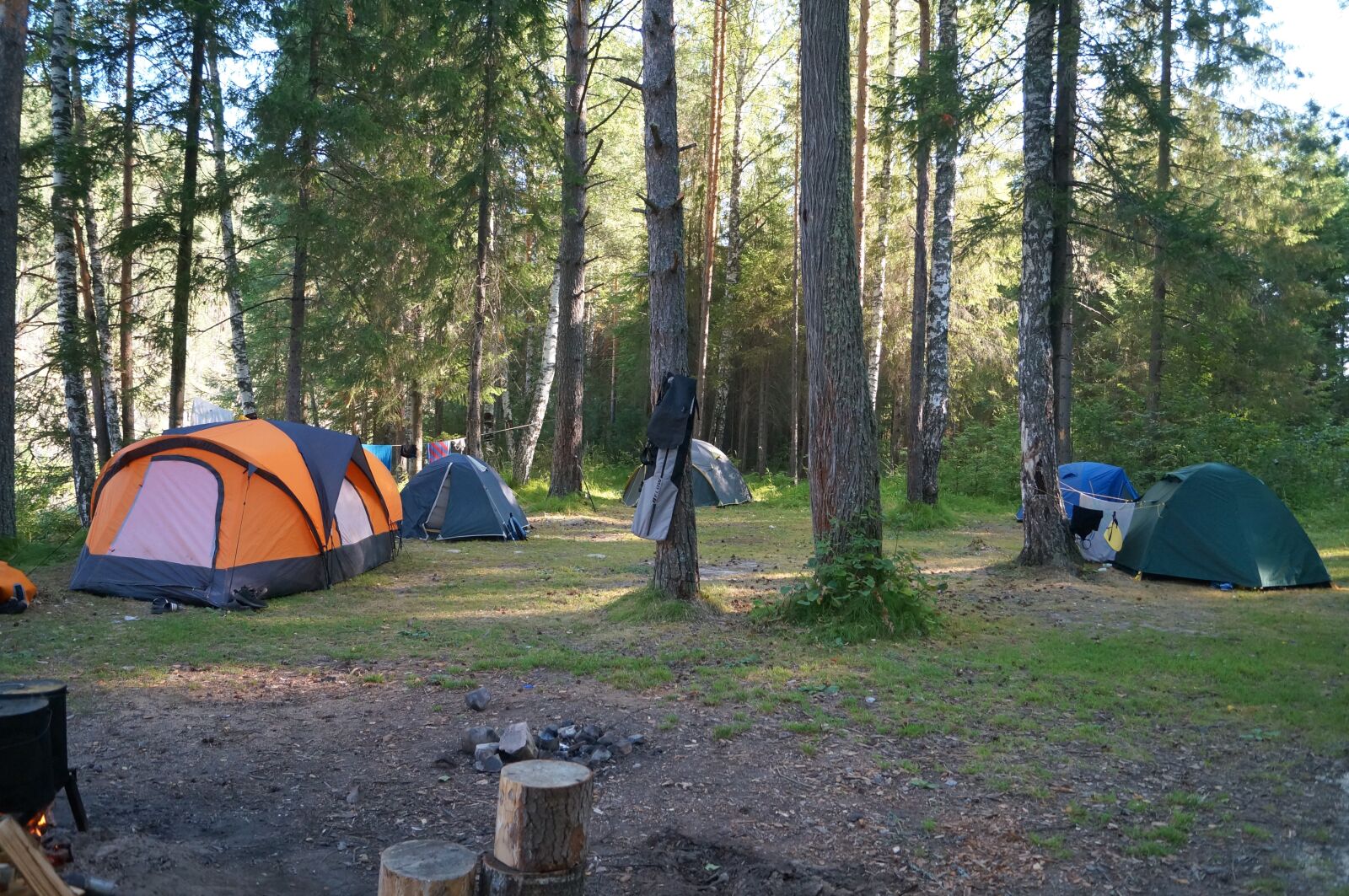 Sony SLT-A57 sample photo. Camp, camping, campsite photography