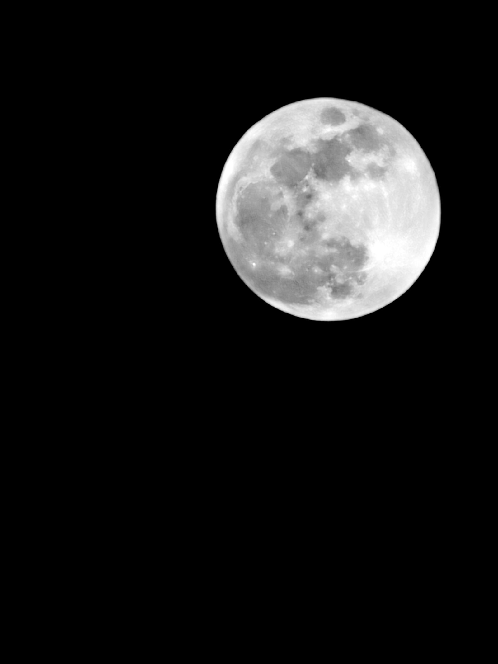 HUAWEI P30 Pro sample photo. Moon, night, dark photography