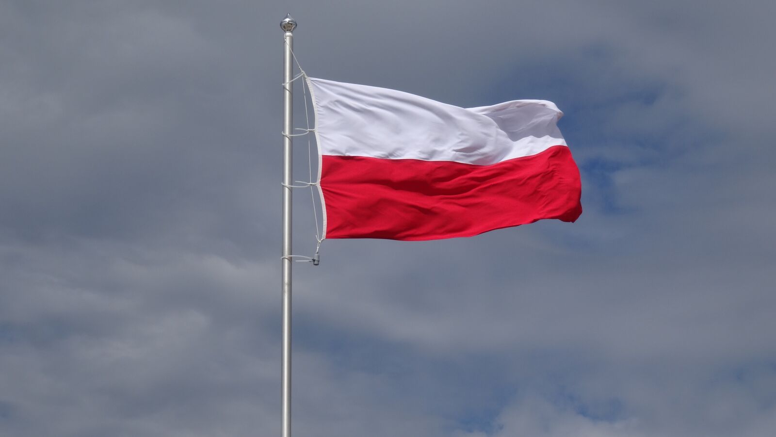 Sony DSC-HX50 sample photo. Flag, poland, the mast photography