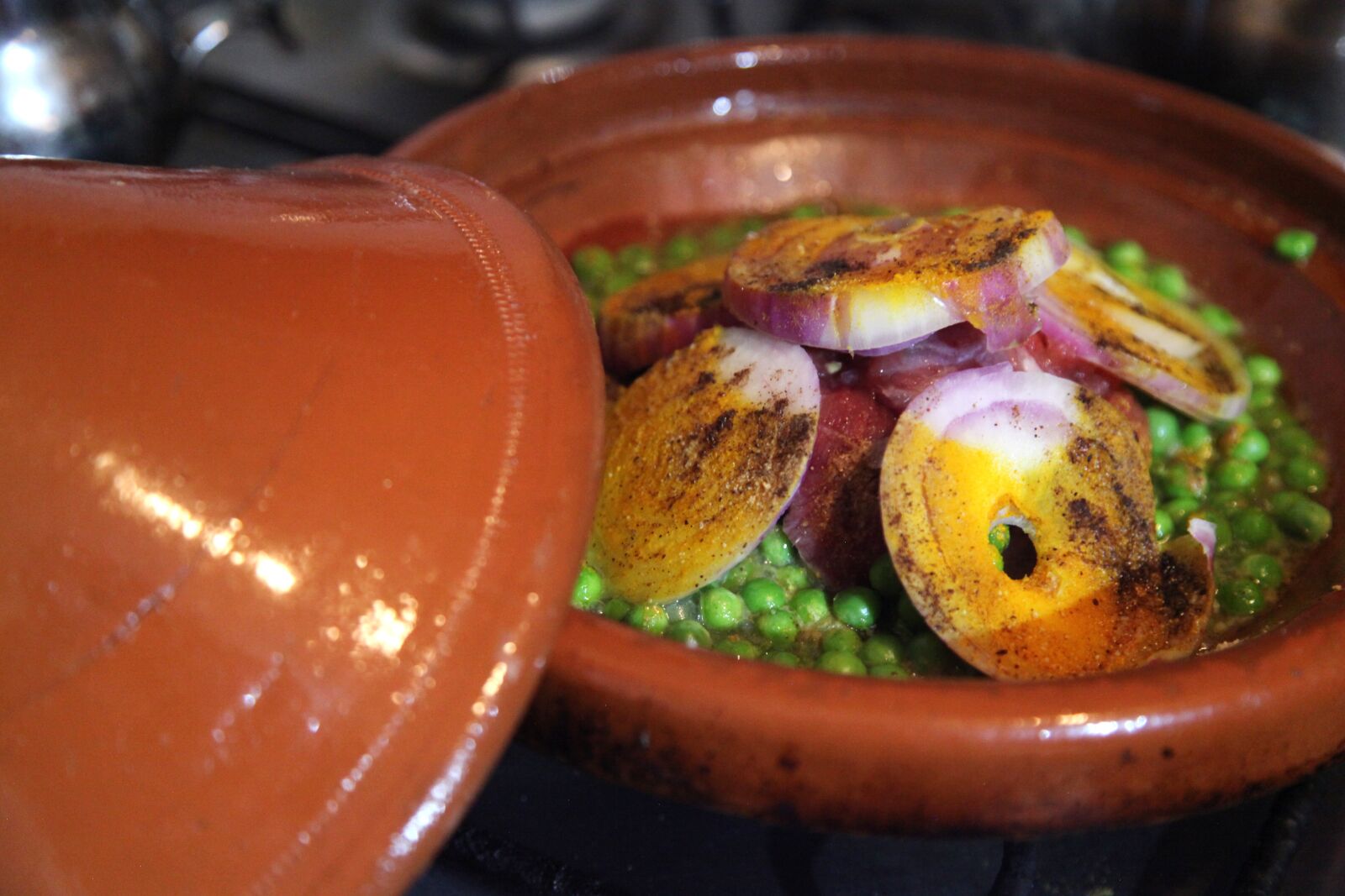 Canon EOS 5D Mark II sample photo. Tajine, moroccan tajine, food photography