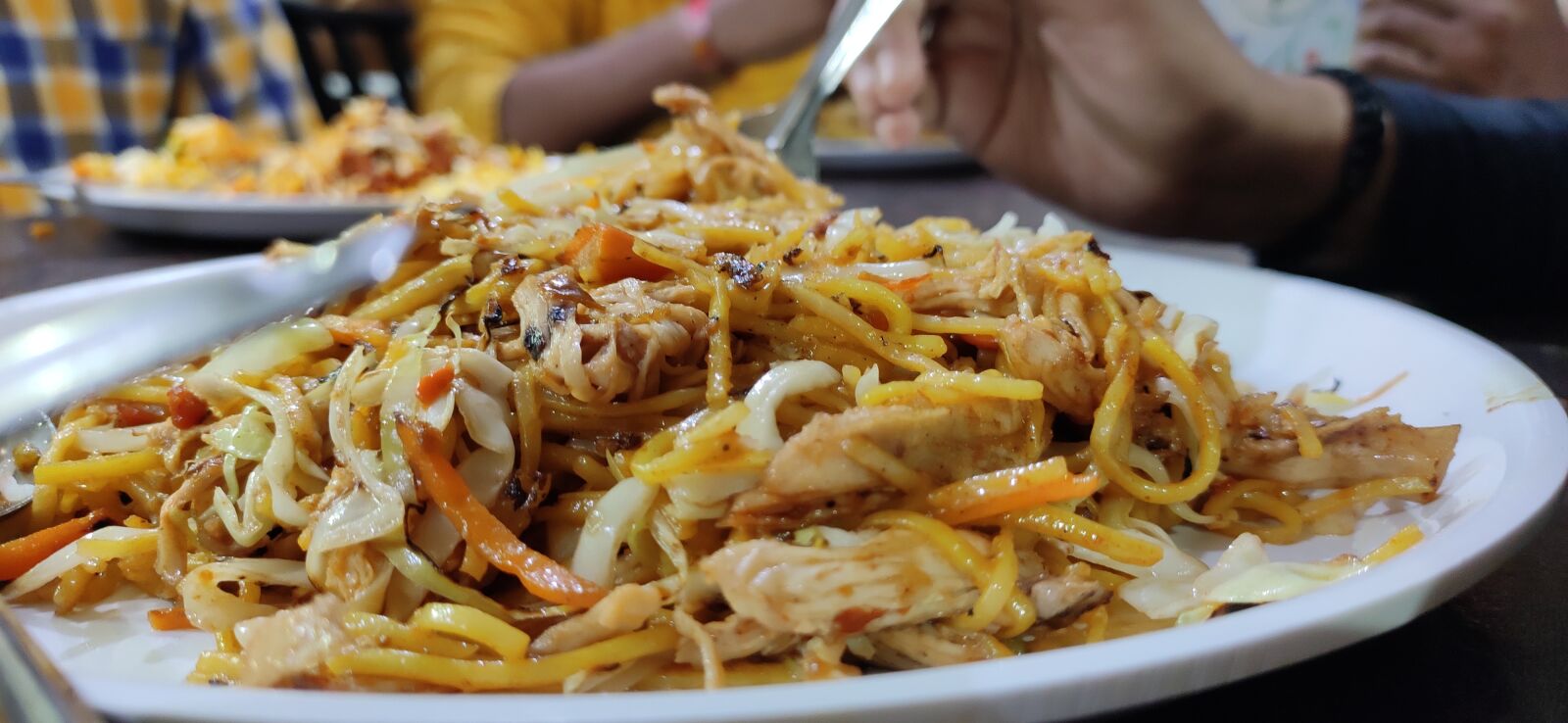 Xiaomi Redmi Note 7 Pro sample photo. Biryani, chicken biryani, non-vegetarian photography