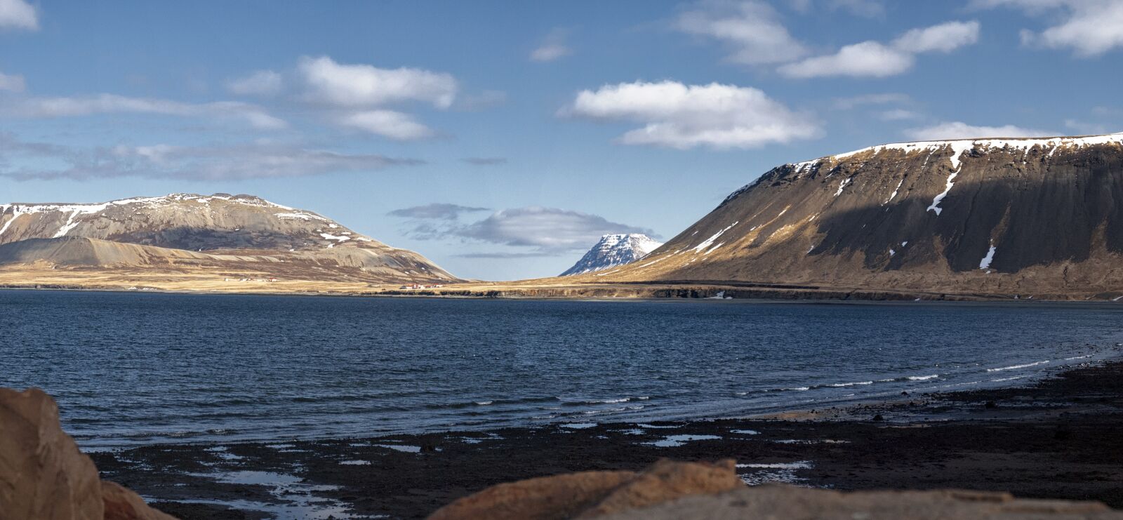 Nikon D80 sample photo. Iceland, panorama, snow photography