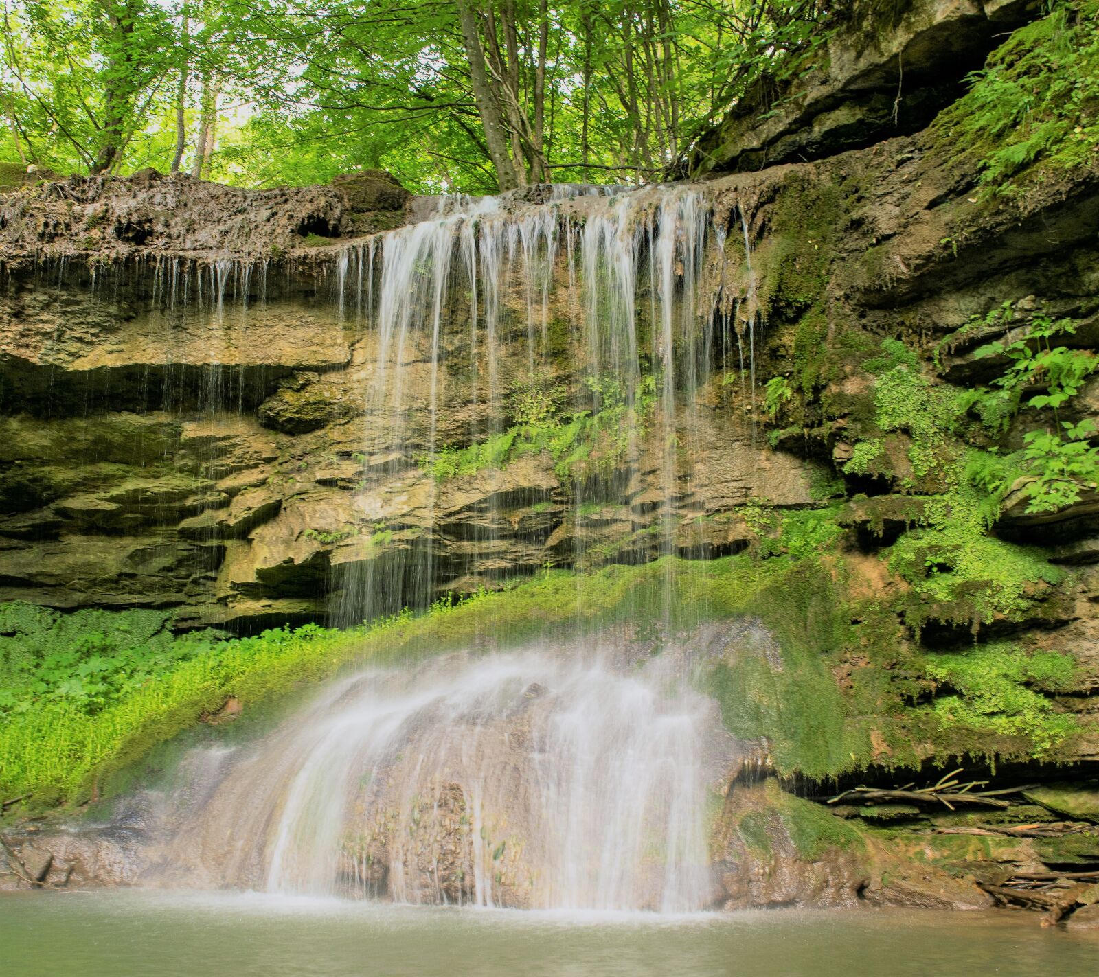 Nikon D3300 sample photo. Waterfall, nature, water photography