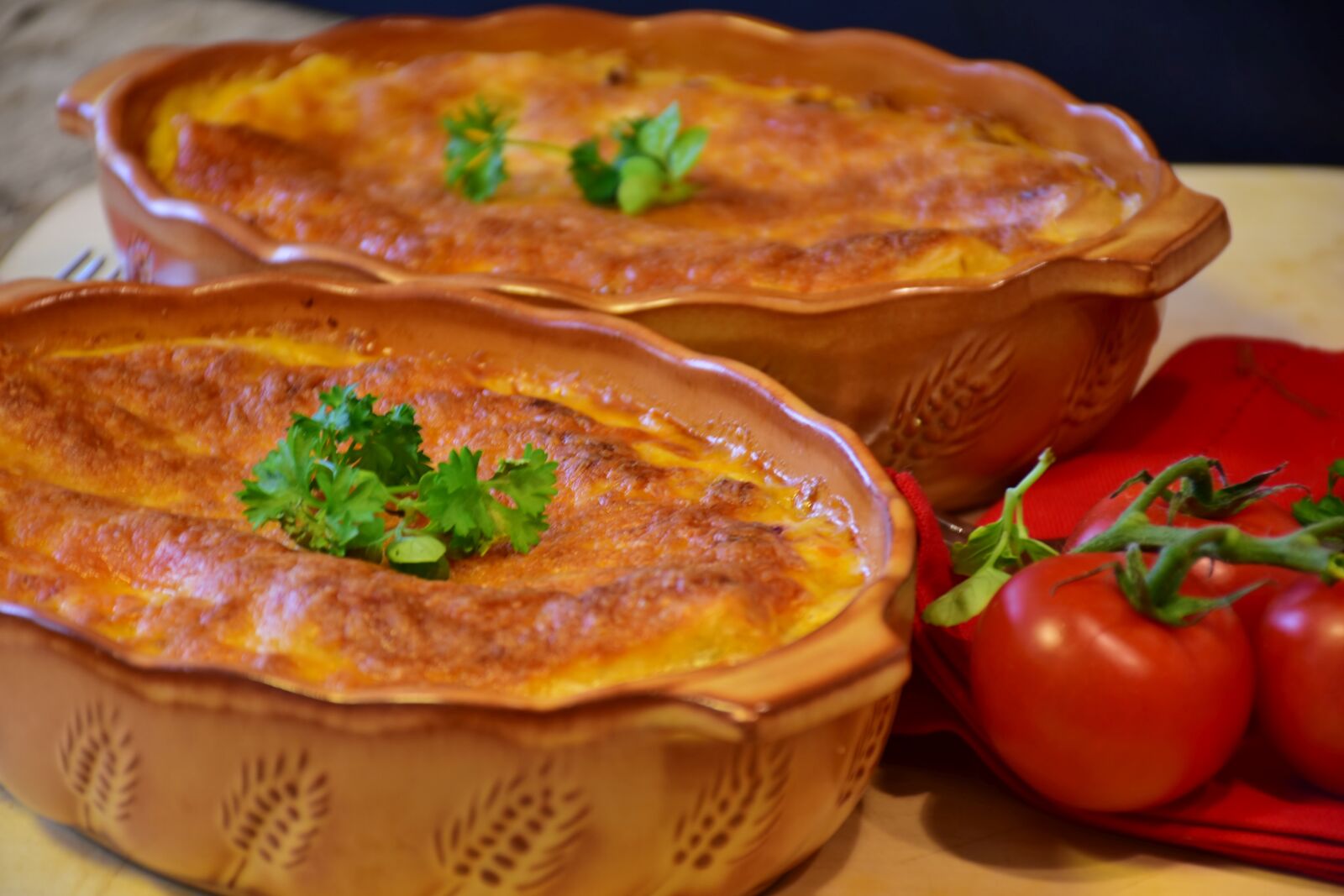Nikon D7200 sample photo. Lasagna, noodles, cheese photography
