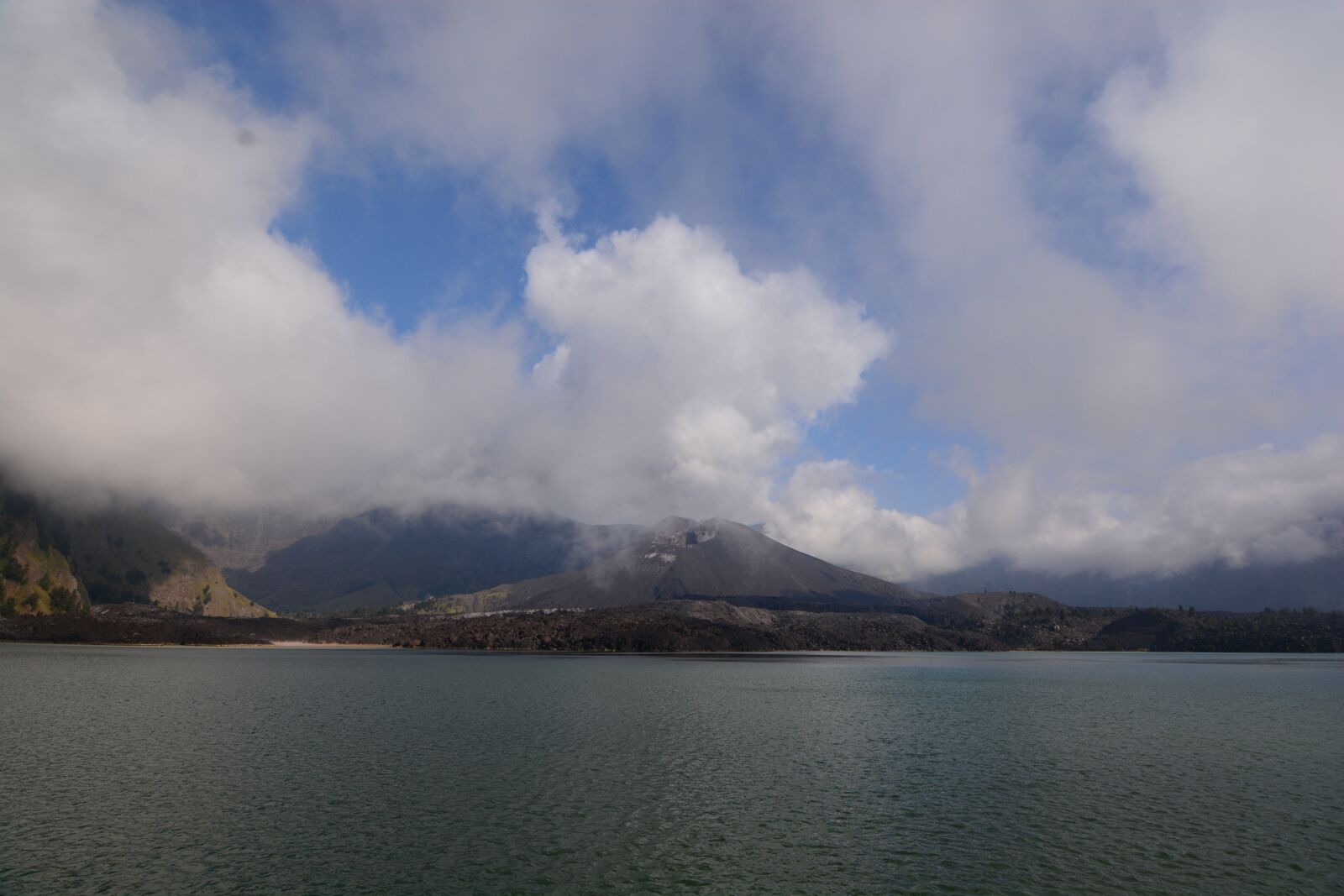 Nikon D7100 sample photo. Mountain, volcano, rinjani photography