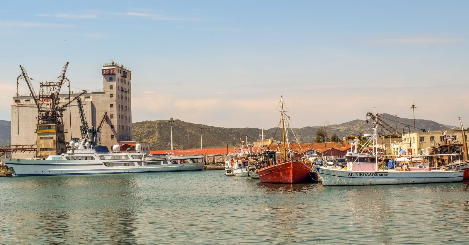 Nikon D3300 sample photo. Greece, port, harbor photography