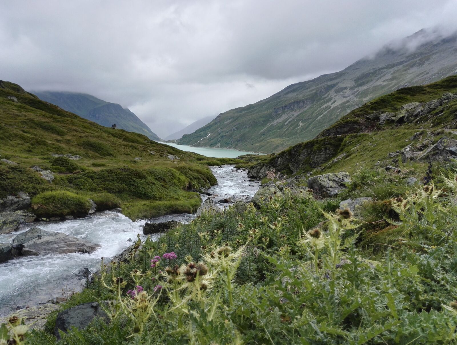 HUAWEI Honor 7 sample photo. Silvretta stausee, lake, mountains photography