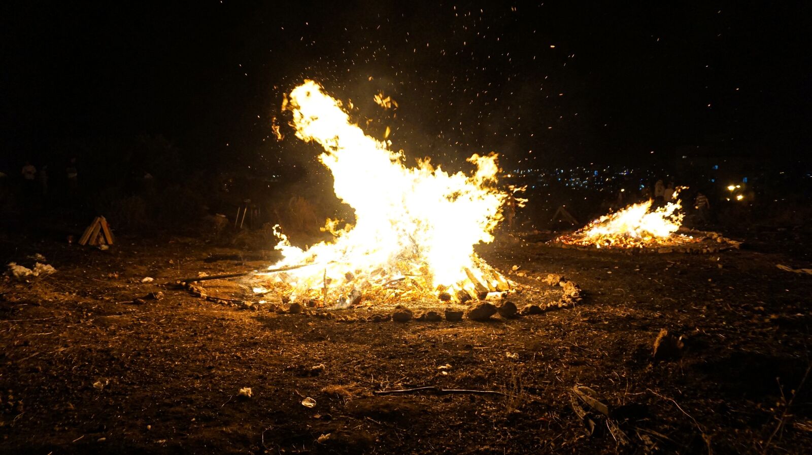 Sony a6000 sample photo. Bonfire, lag baomer, jewish photography