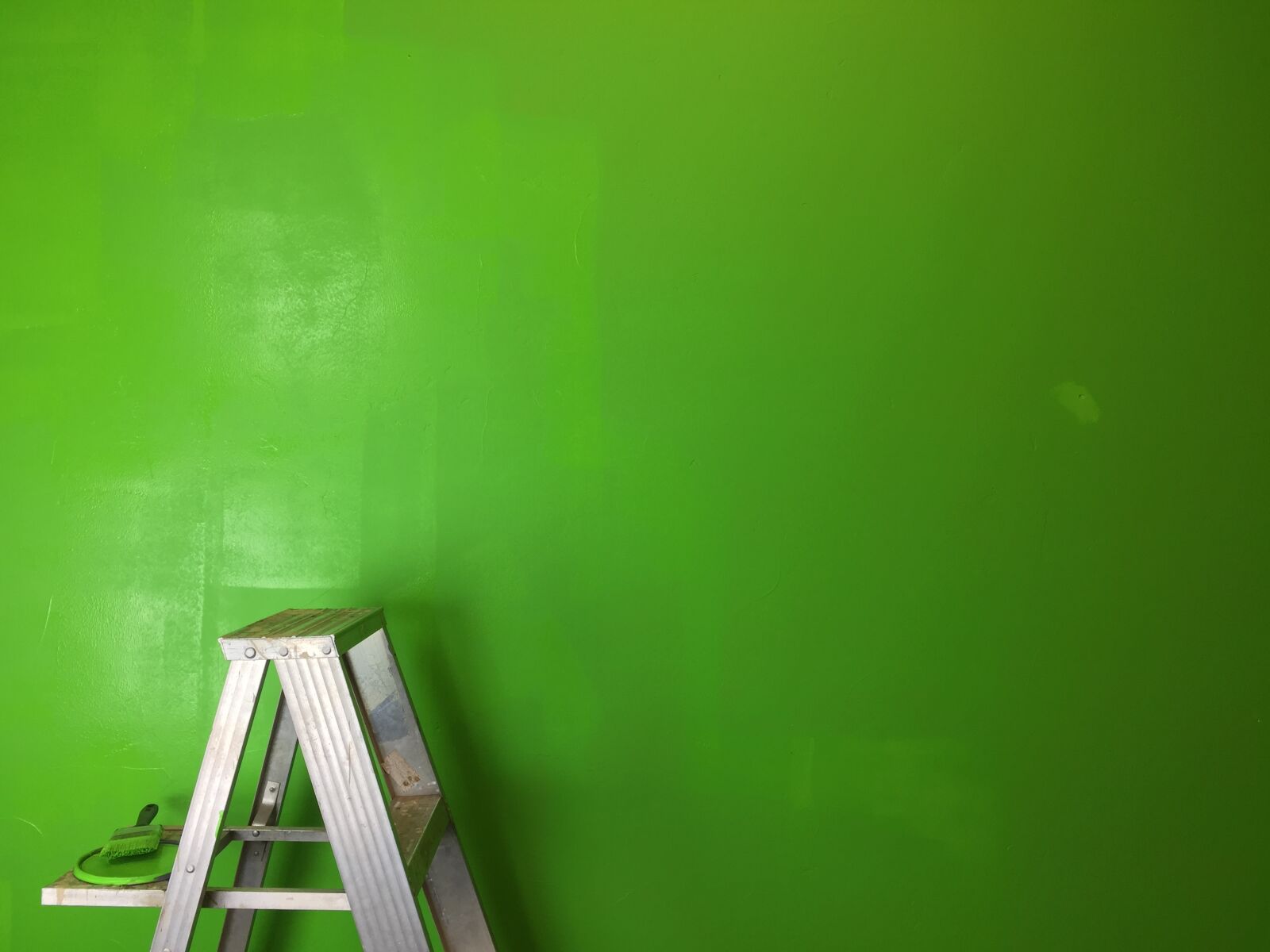 iPhone 6 Plus back camera 4.15mm f/2.2 sample photo. Ladder, green, greenscreen photography