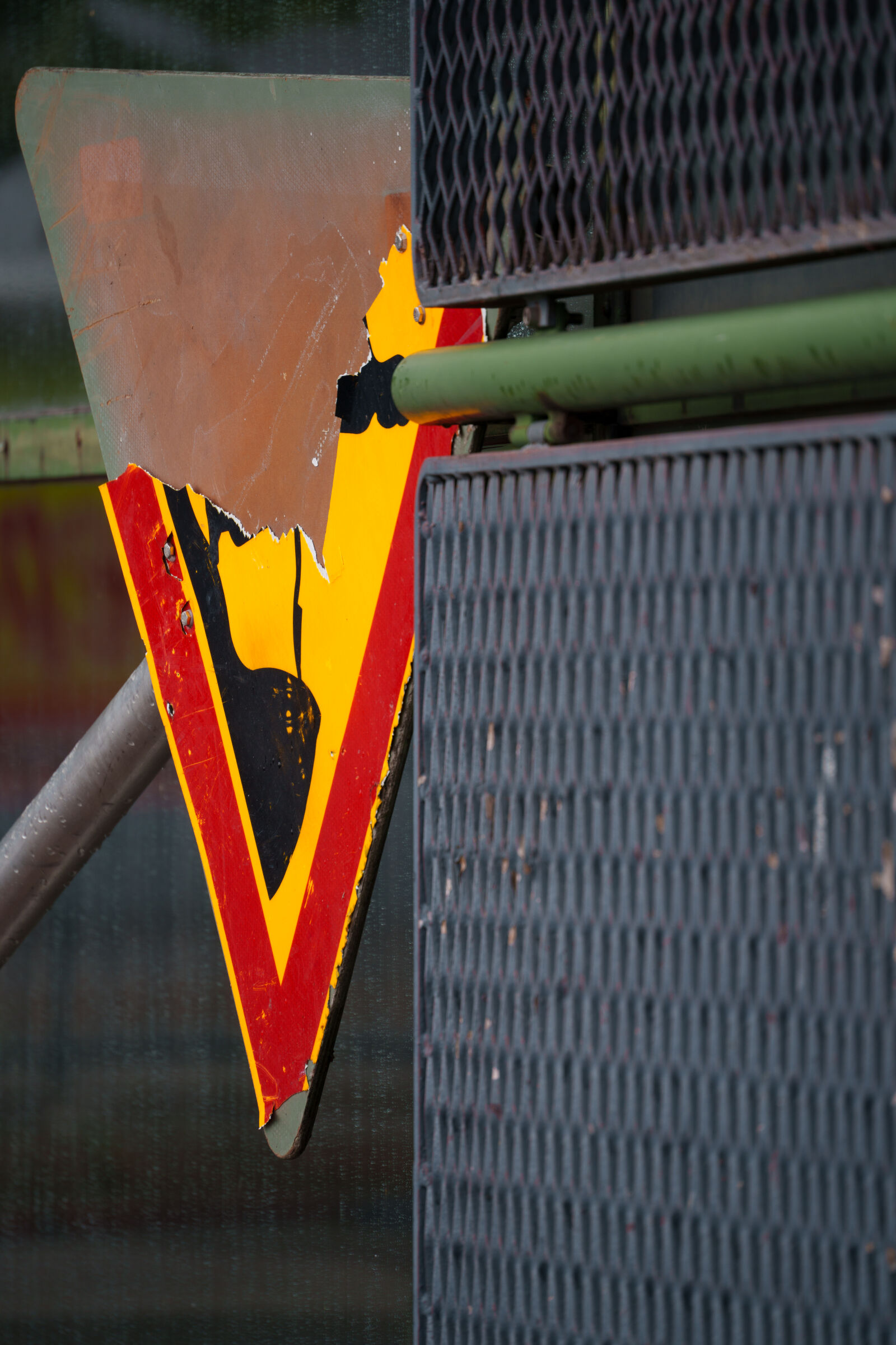 Sony a7R V sample photo. Sign fall photography