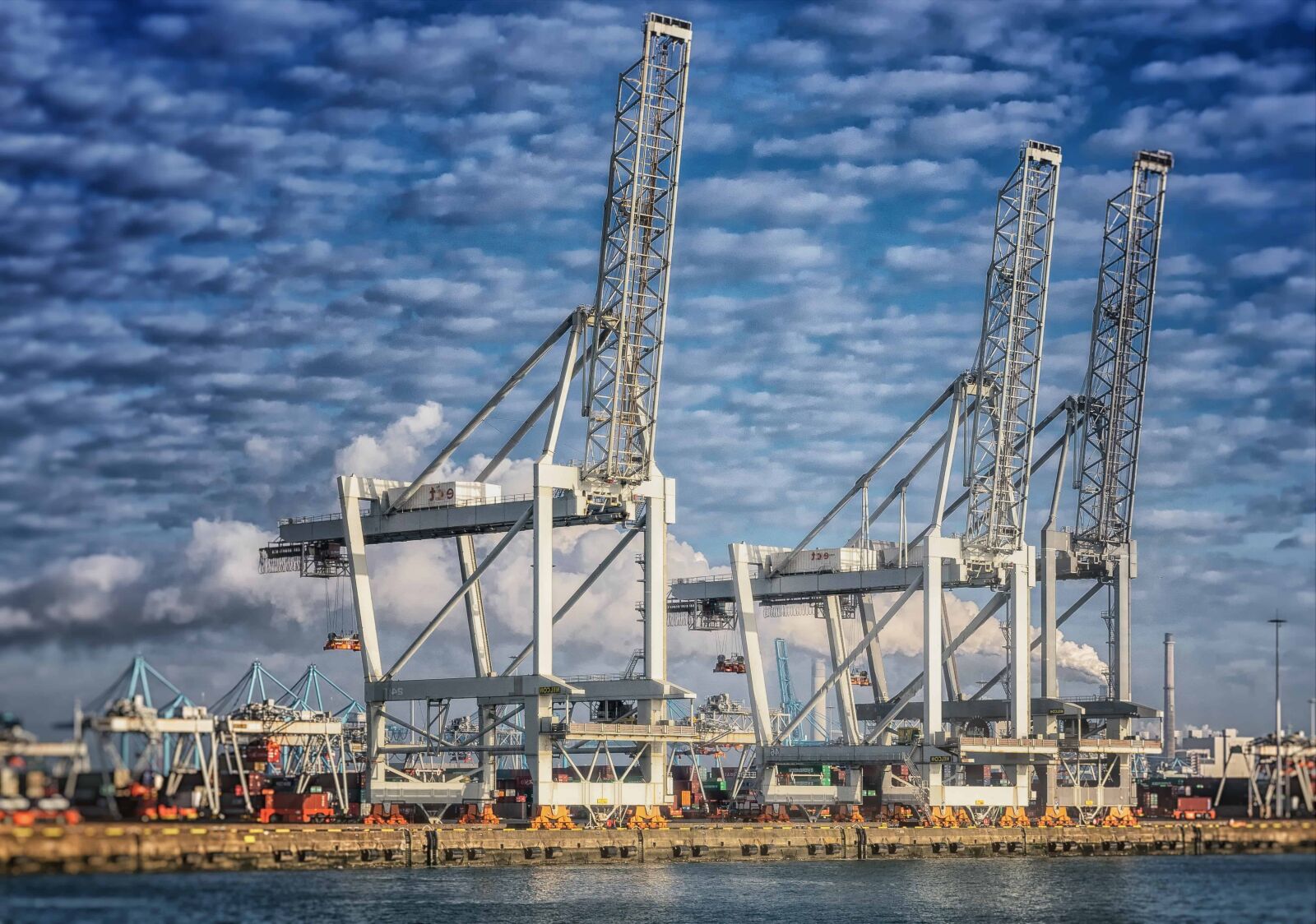 Nikon D3300 sample photo. Sea, crane, industry, harbor photography